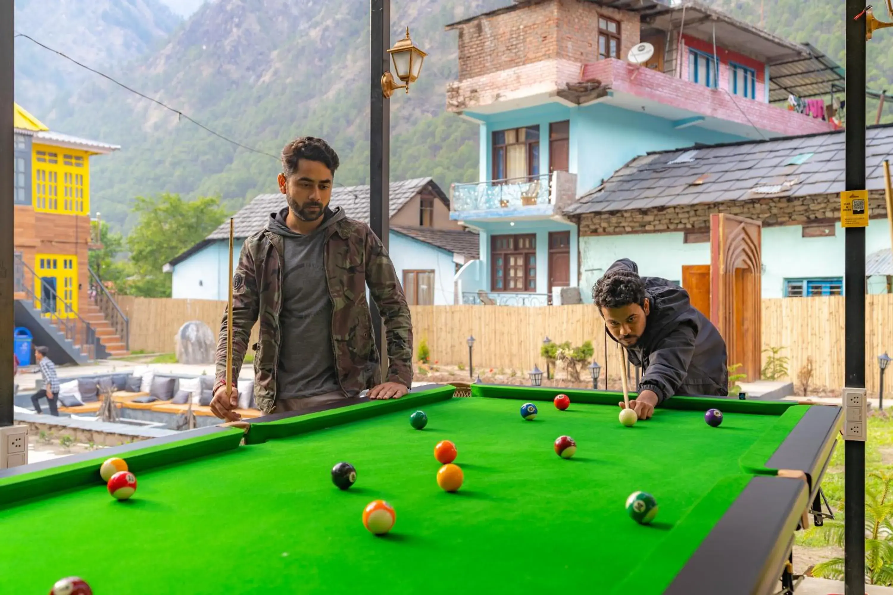 Property building in Whoopers Boutique Kasol Property building in Whoopers Boutique Kasol