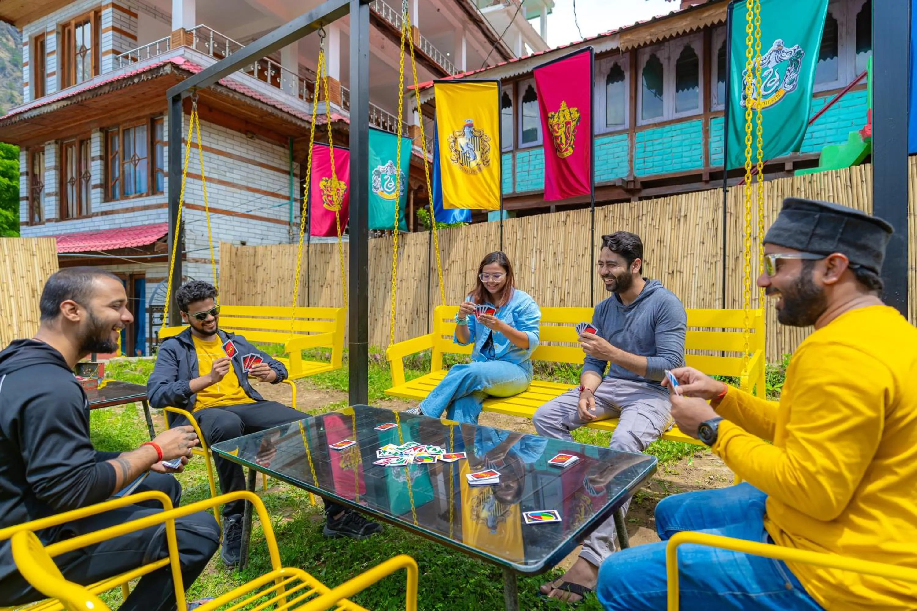 Food and drinks in Whoopers Boutique Kasol