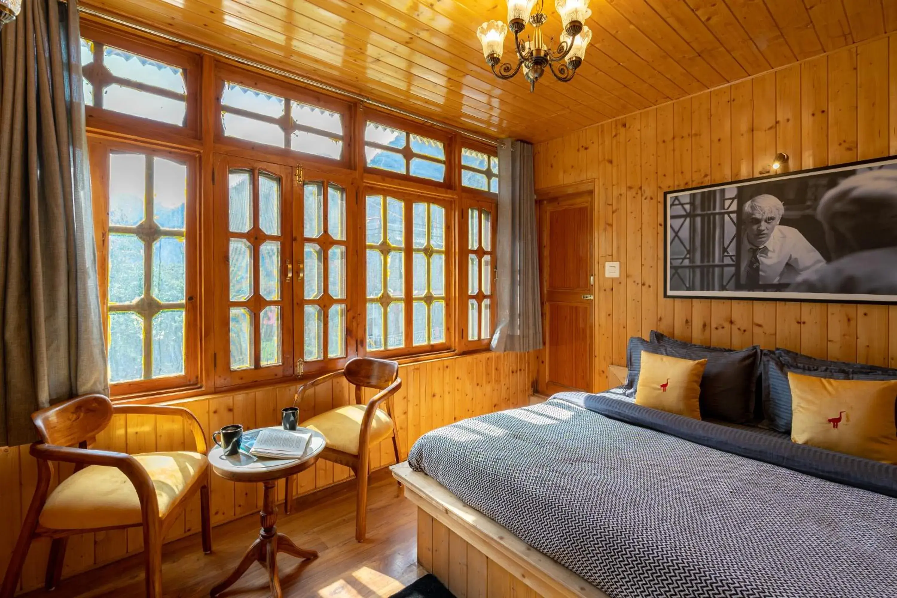 Bedroom, Bed in Whoopers Boutique Kasol Bedroom, Bed in Whoopers Boutique Kasol
