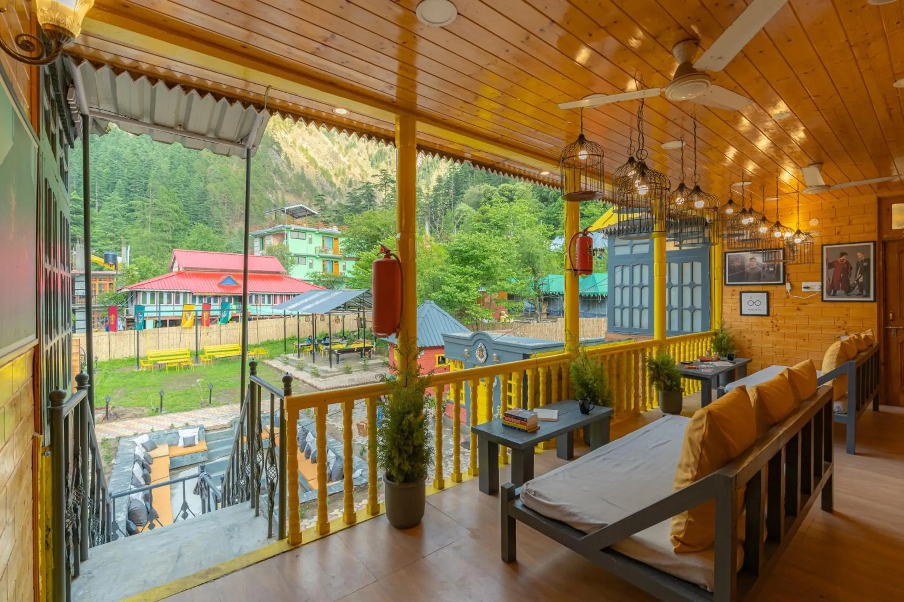 Property building in Whoopers Boutique Kasol Property building in Whoopers Boutique Kasol