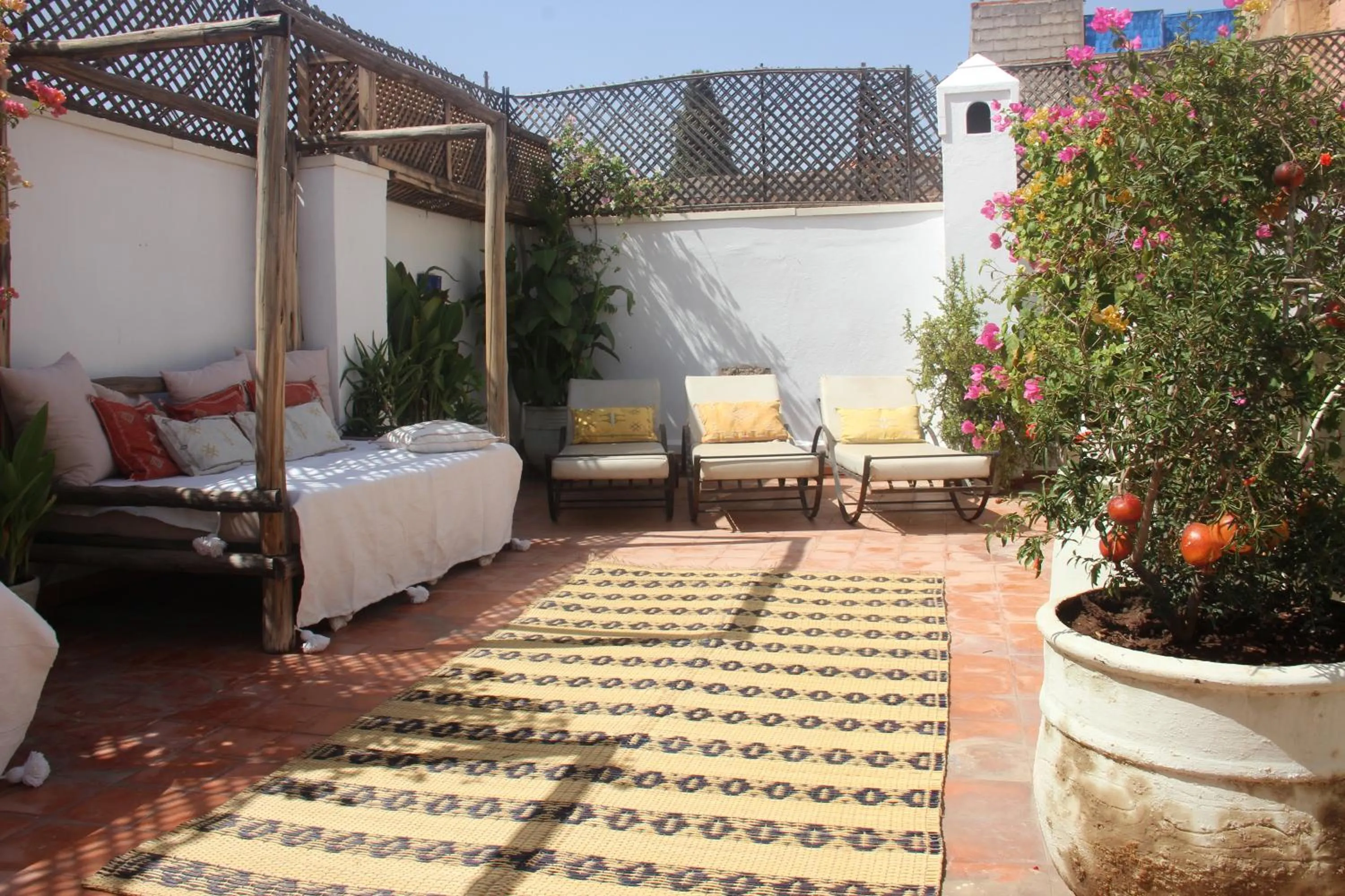 Patio in Riad Dar Nael
