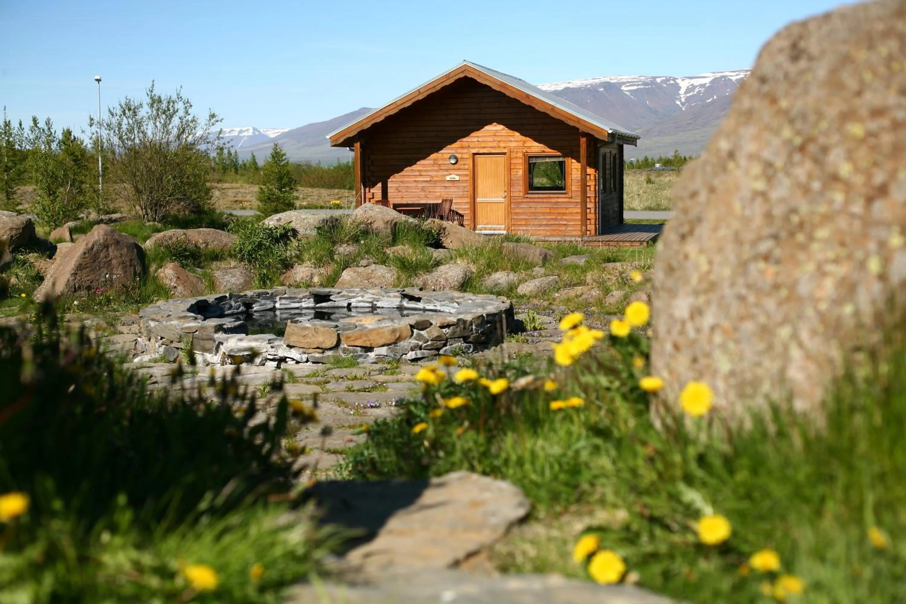 Photo of the whole room in Hestasport Cottages