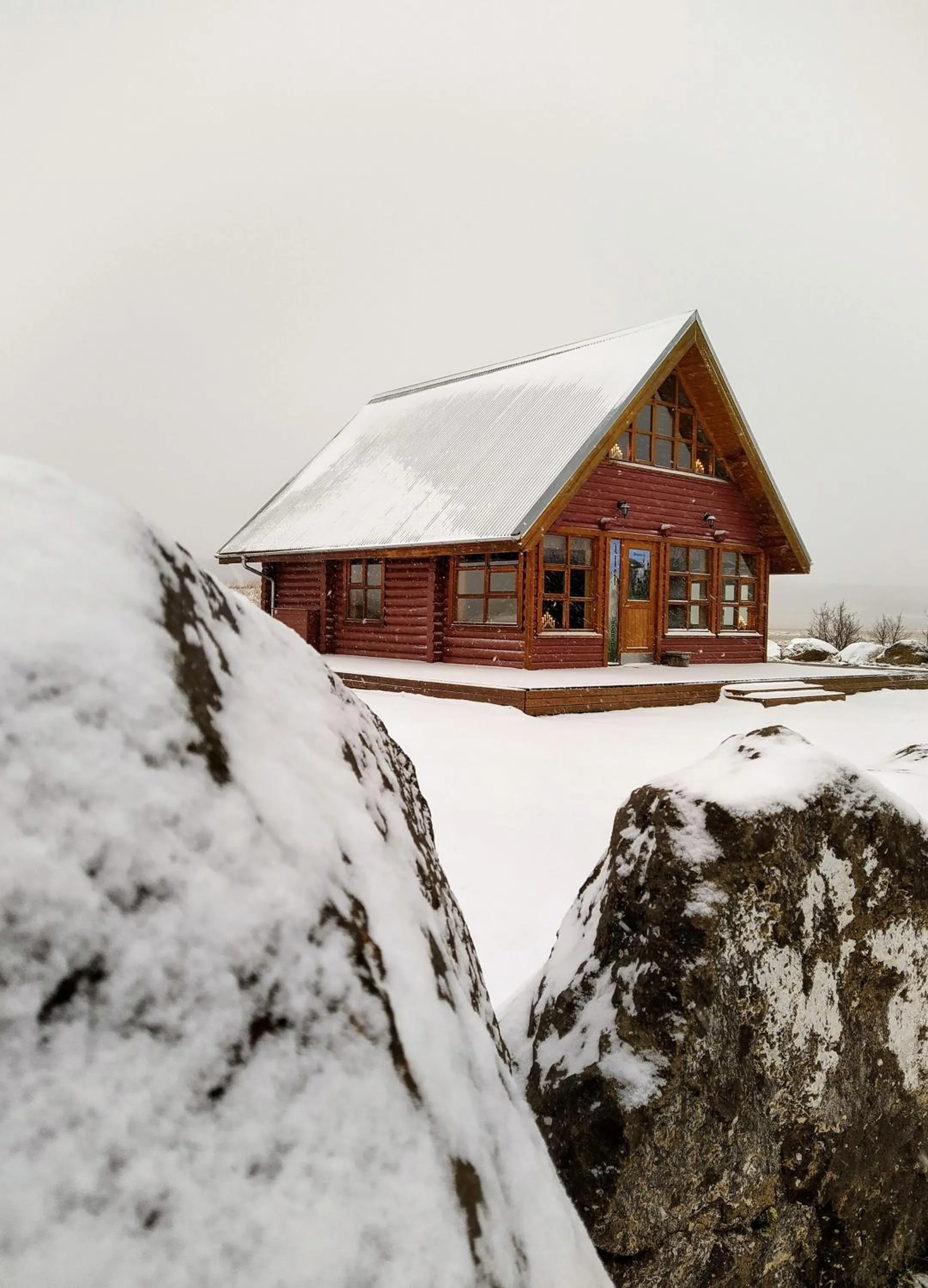 Photo of the whole room in Hestasport Cottages