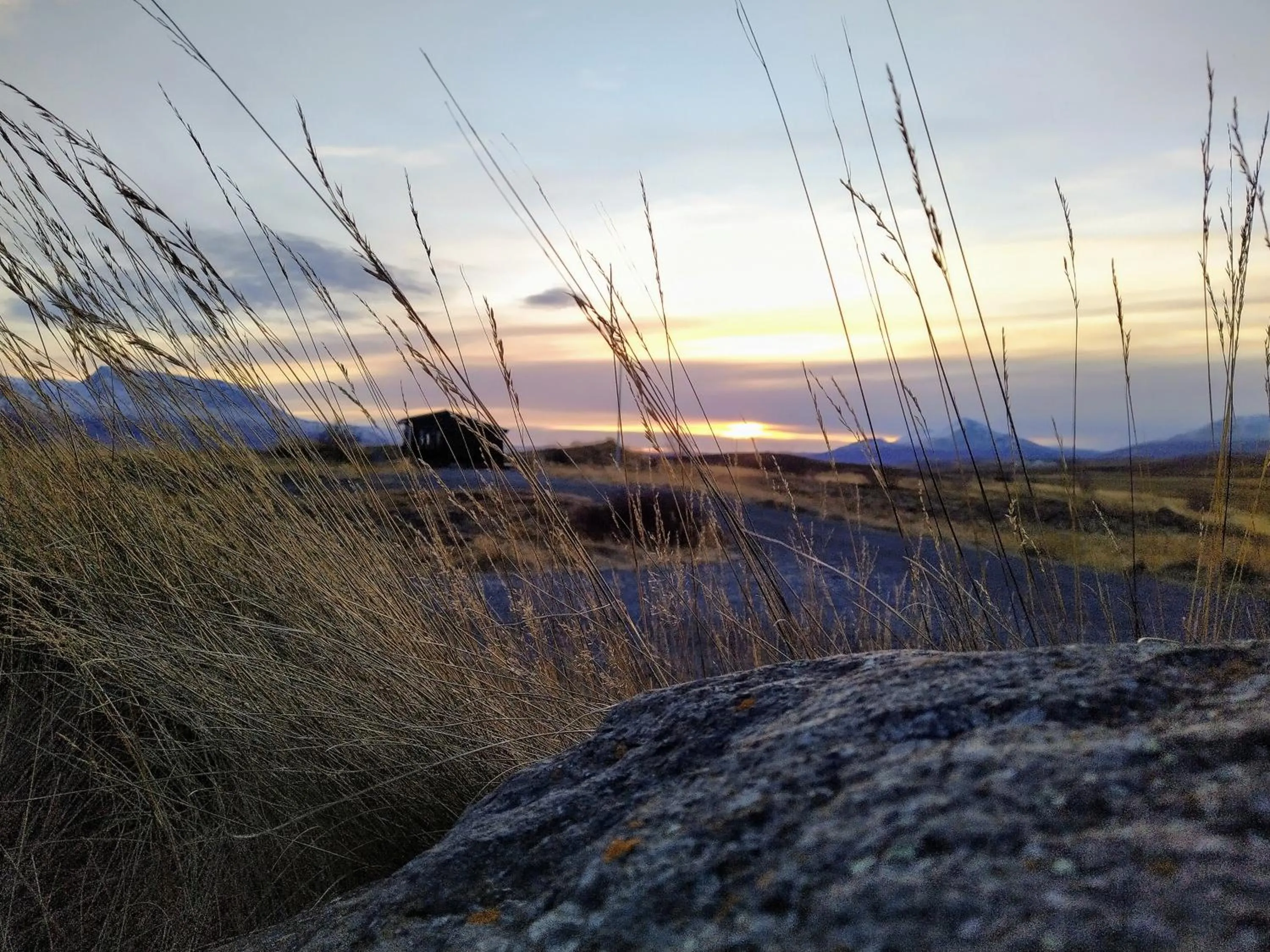 Natural landscape in Hestasport Cottages