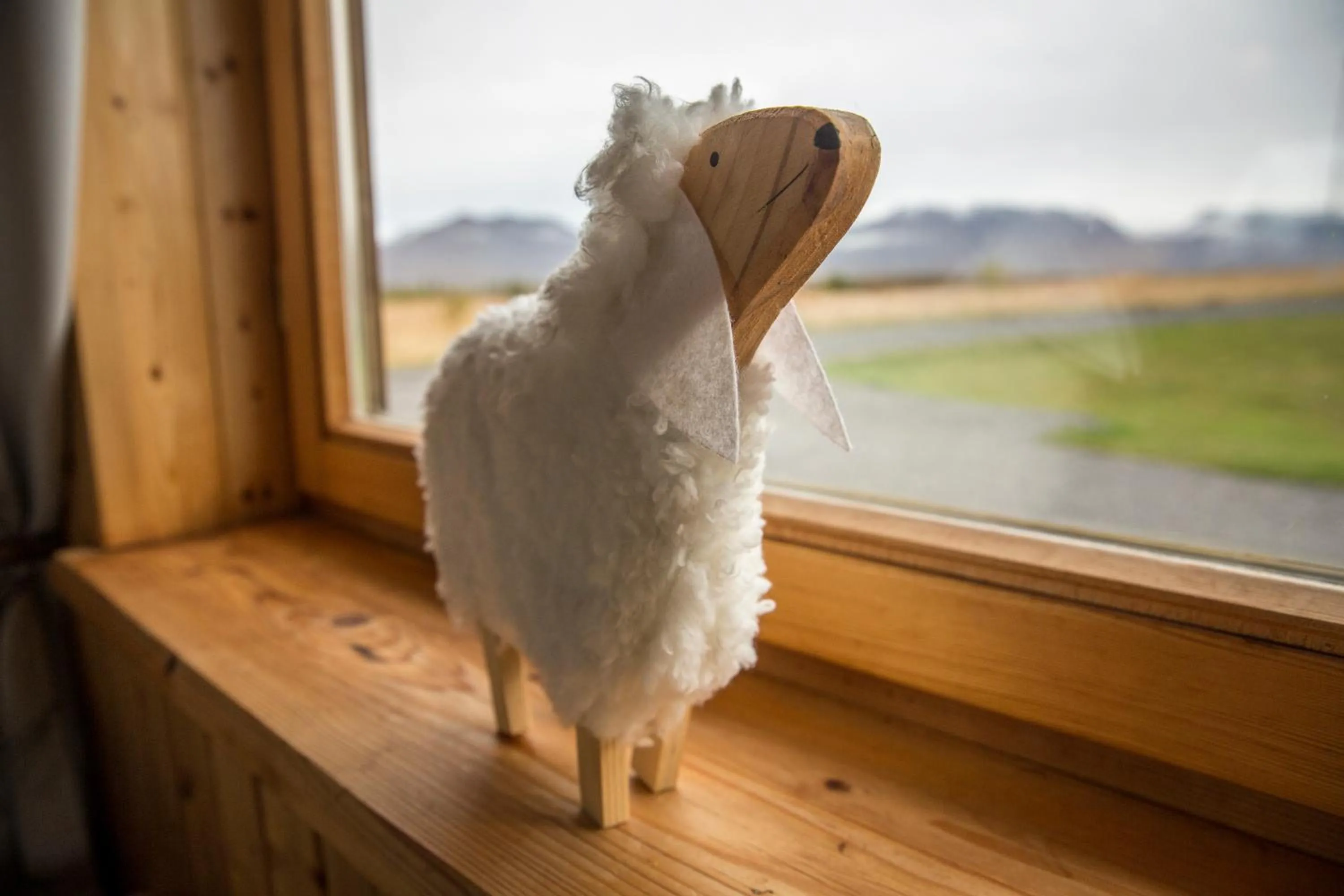 Decorative detail in Hestasport Cottages