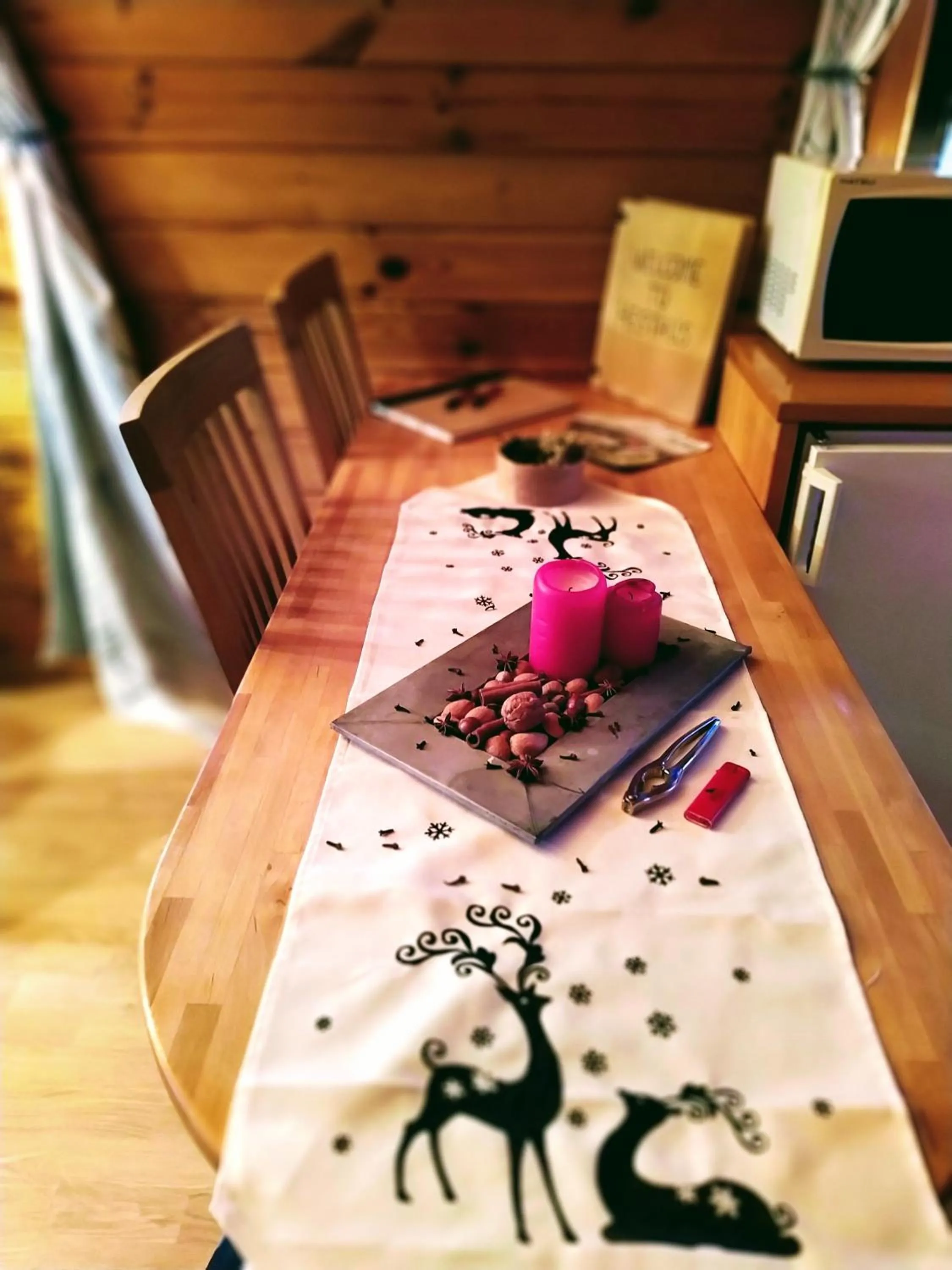 Decorative detail in Hestasport Cottages