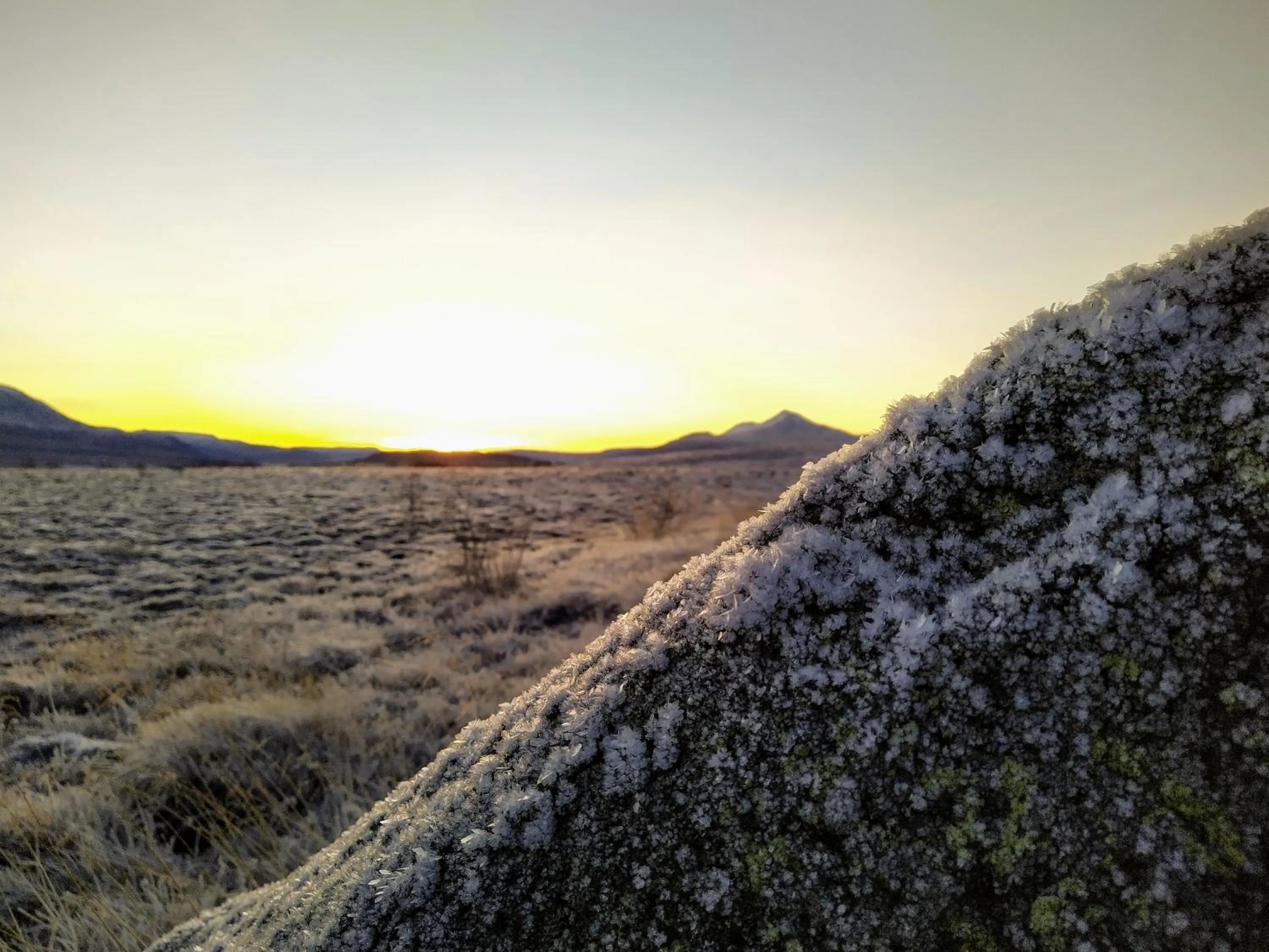 Natural landscape in Hestasport Cottages