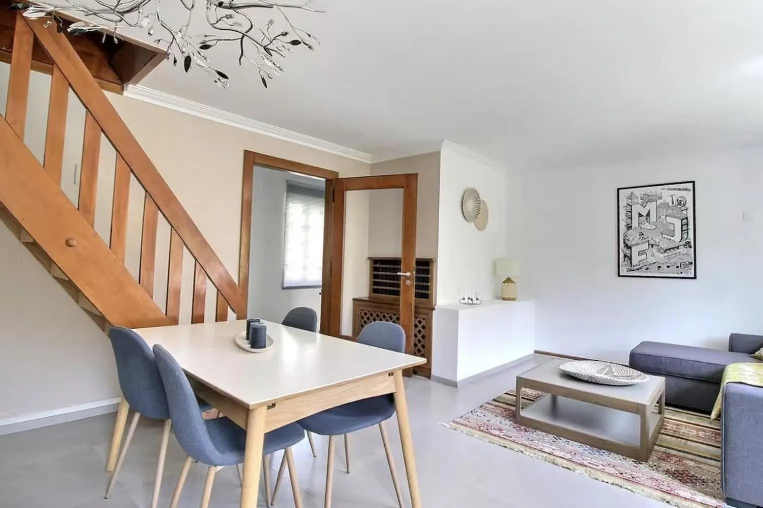 Living room in La Villa