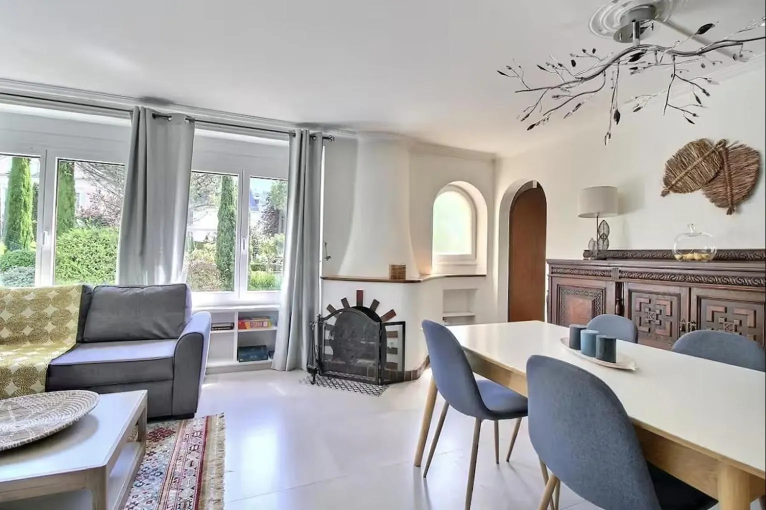 Living room in La Villa