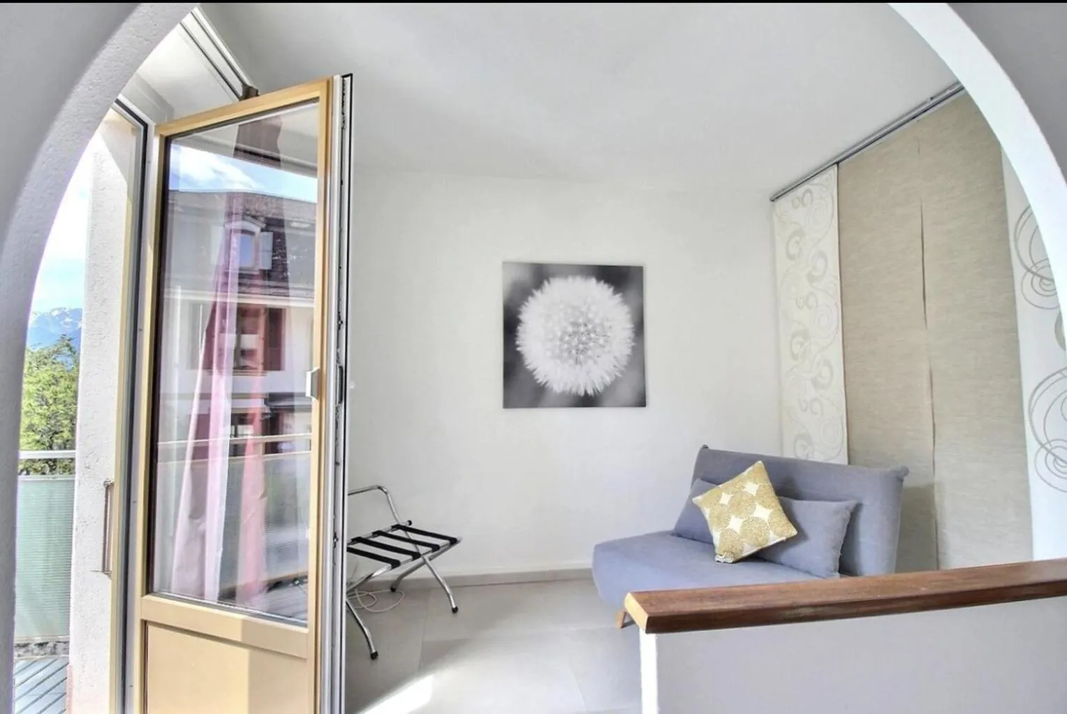 Seating area in La Villa