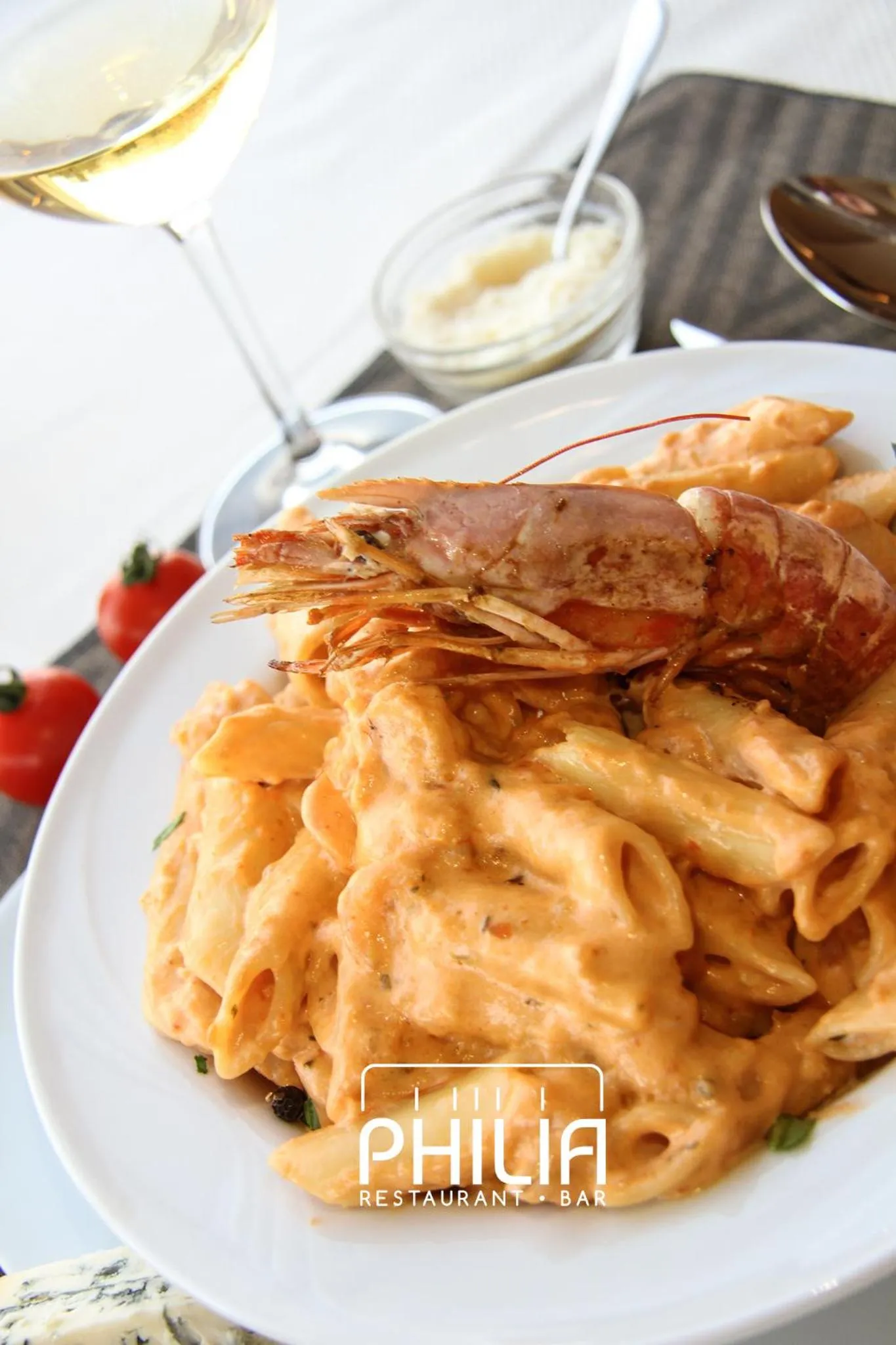 Food close-up in Philia Hotel