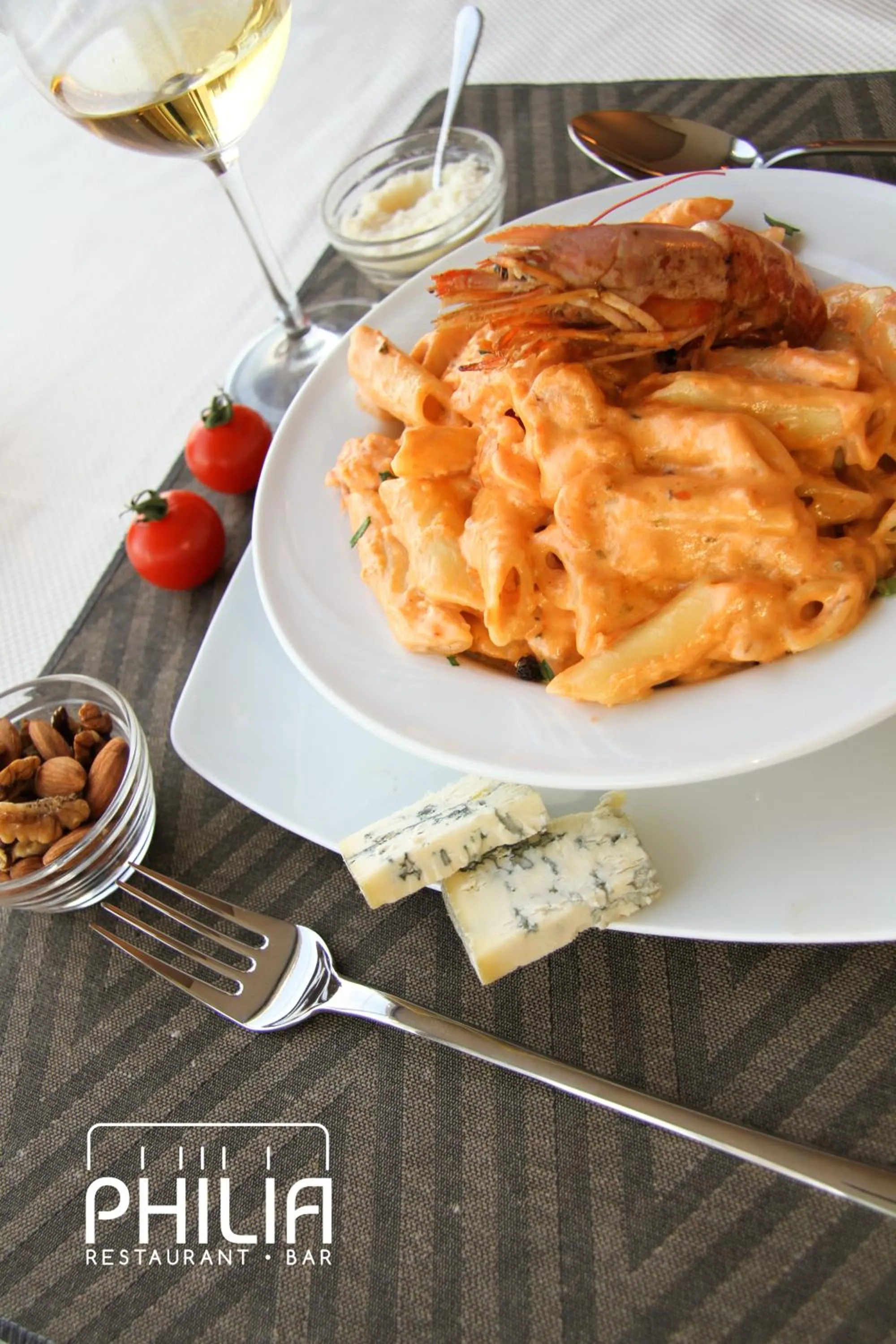 Food close-up in Philia Hotel