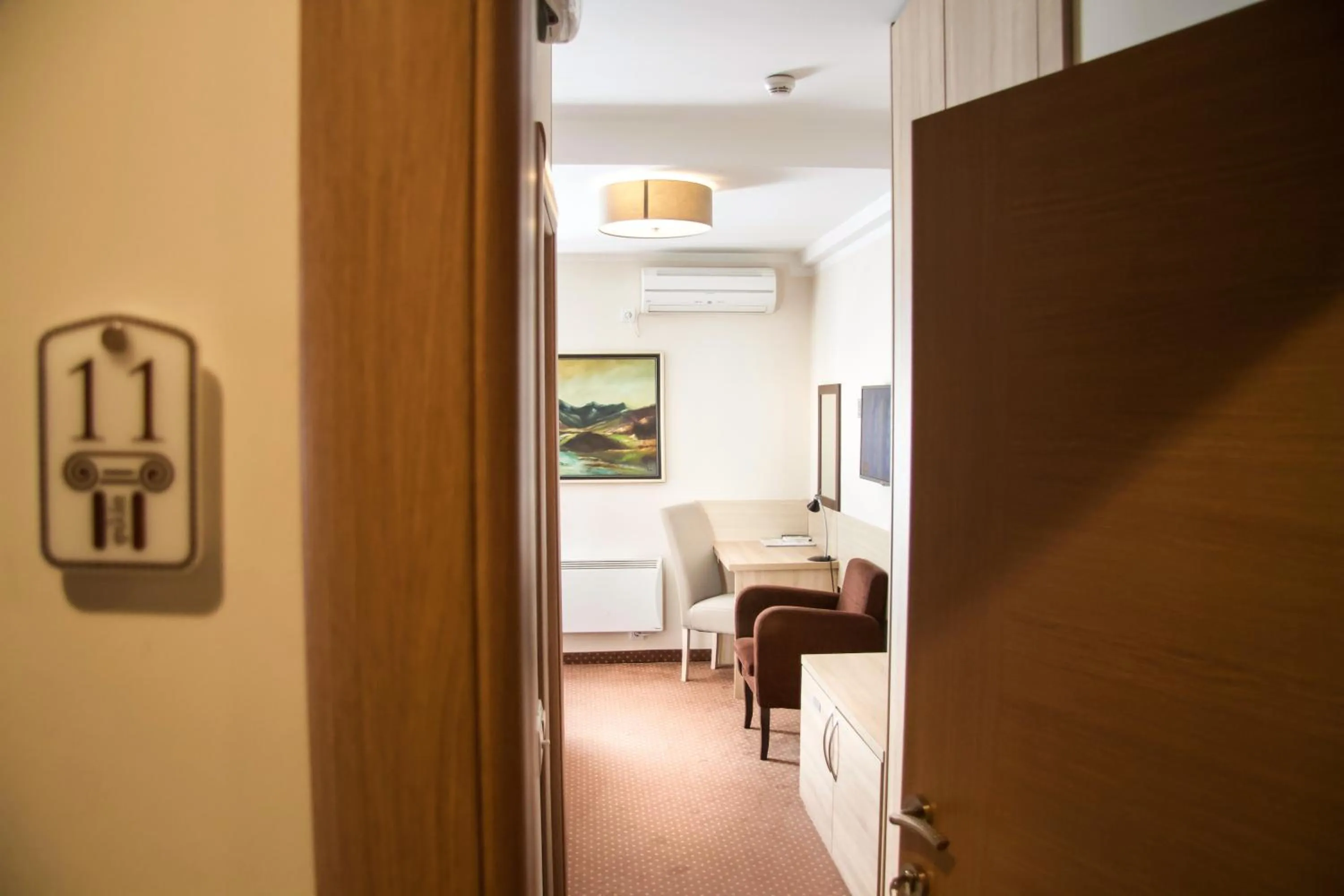 Decorative detail in Philia Hotel