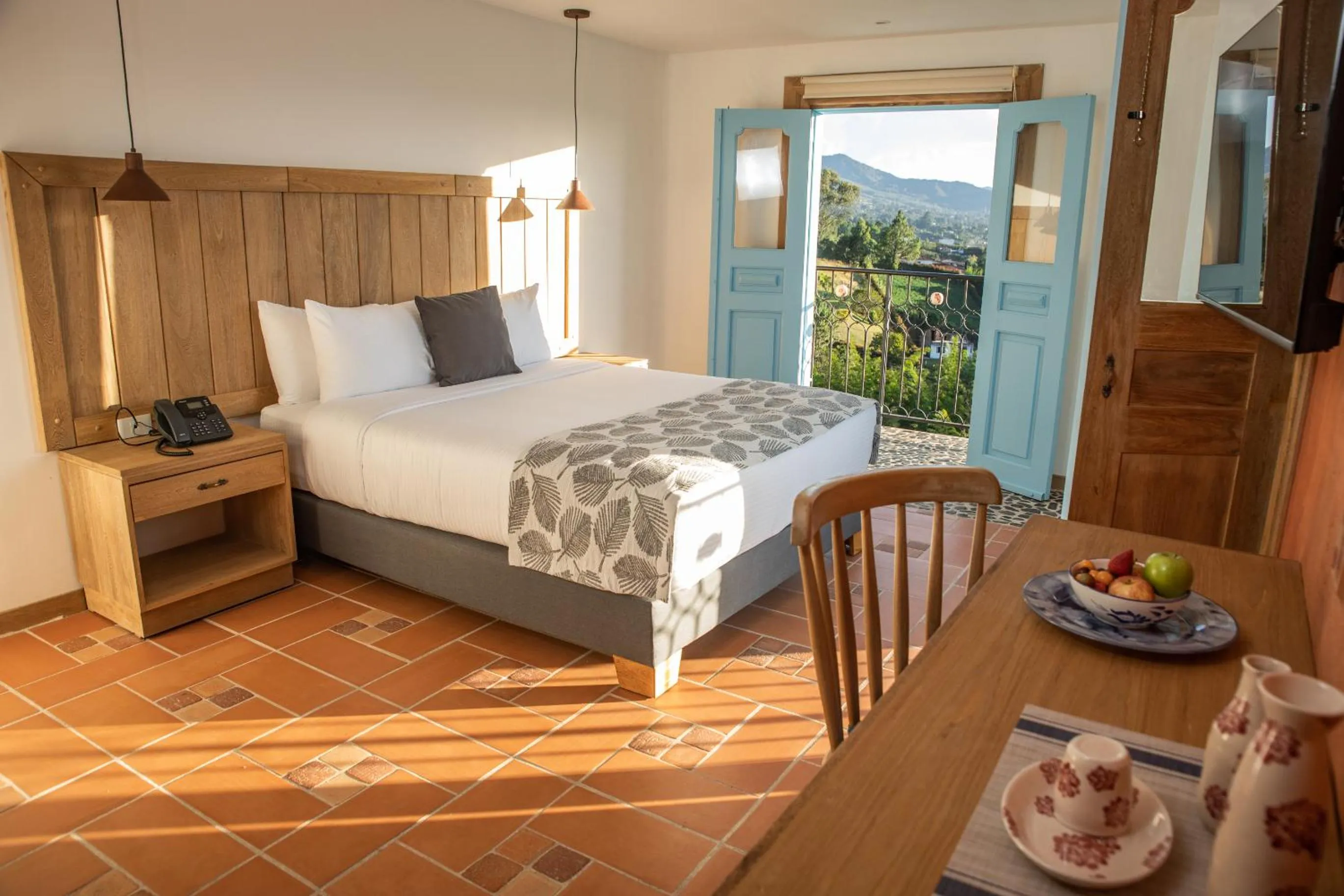 Bed in Alfahar Hotel