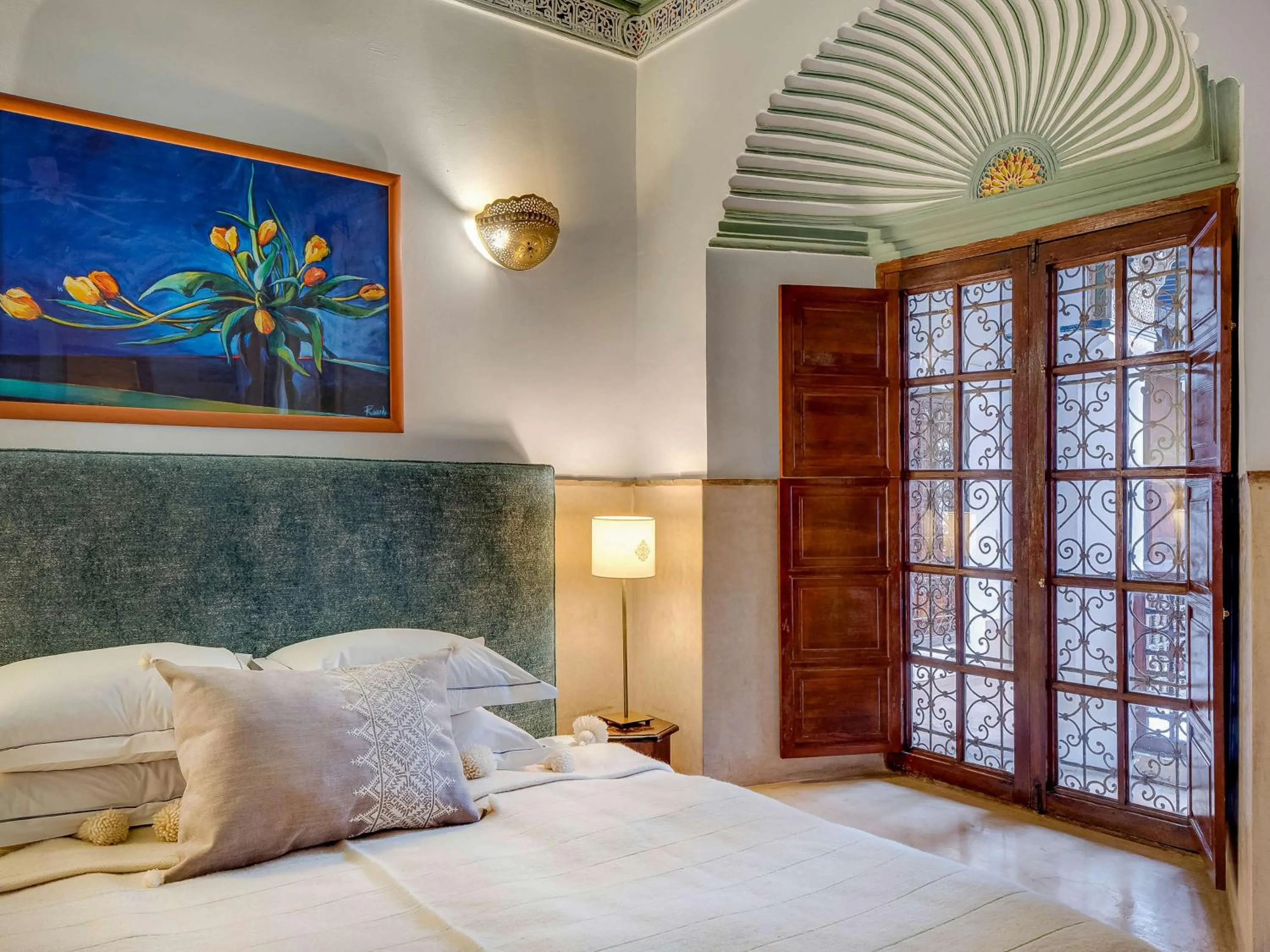 Bedroom, Bed in Marrakech Riads, Angsana Heritage Collection