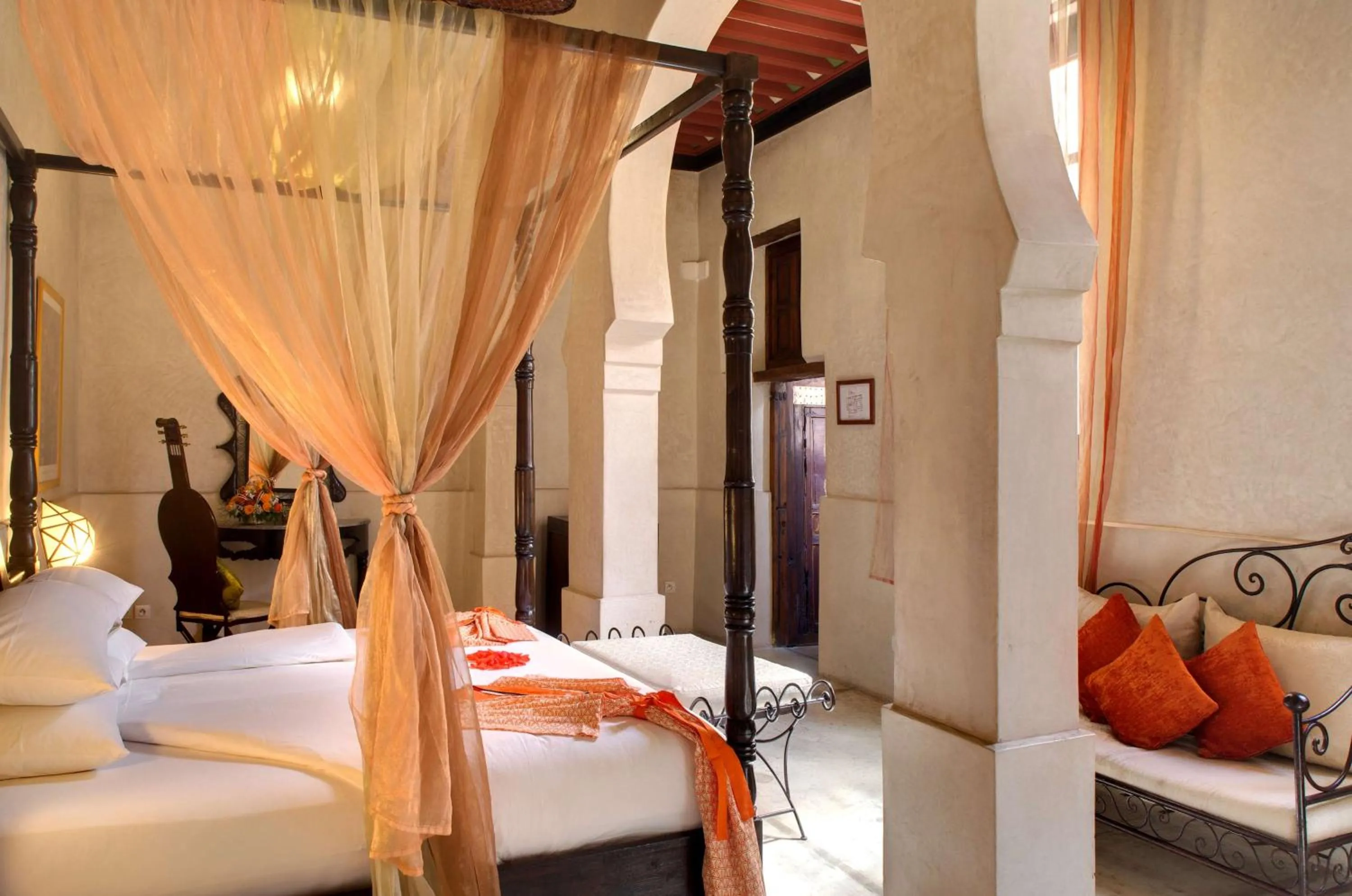 Bedroom, Bed in Marrakech Riads, Angsana Heritage Collection