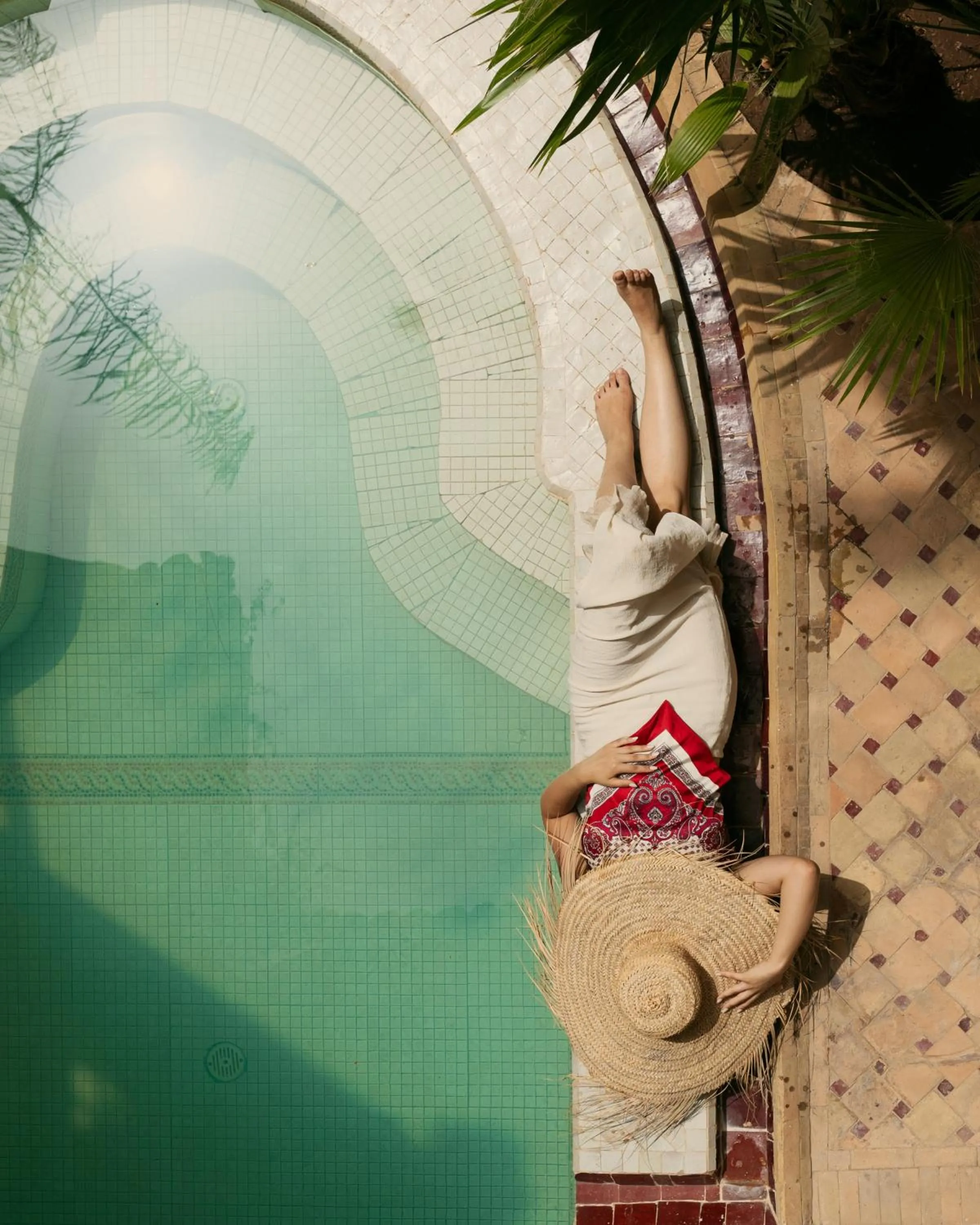 Pool view in Marrakech Riads, Angsana Heritage Collection