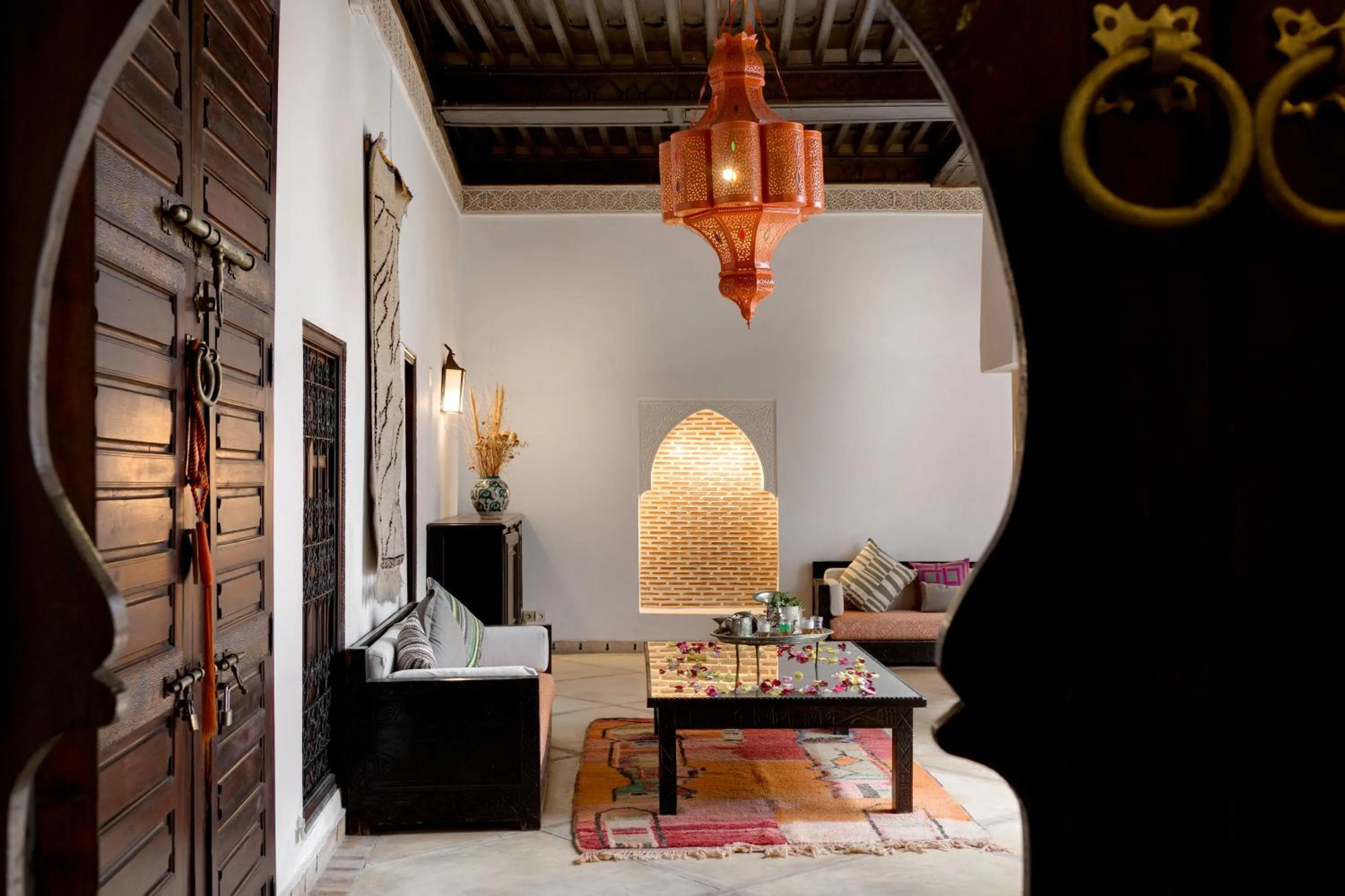 Living room in Marrakech Riads, Angsana Heritage Collection