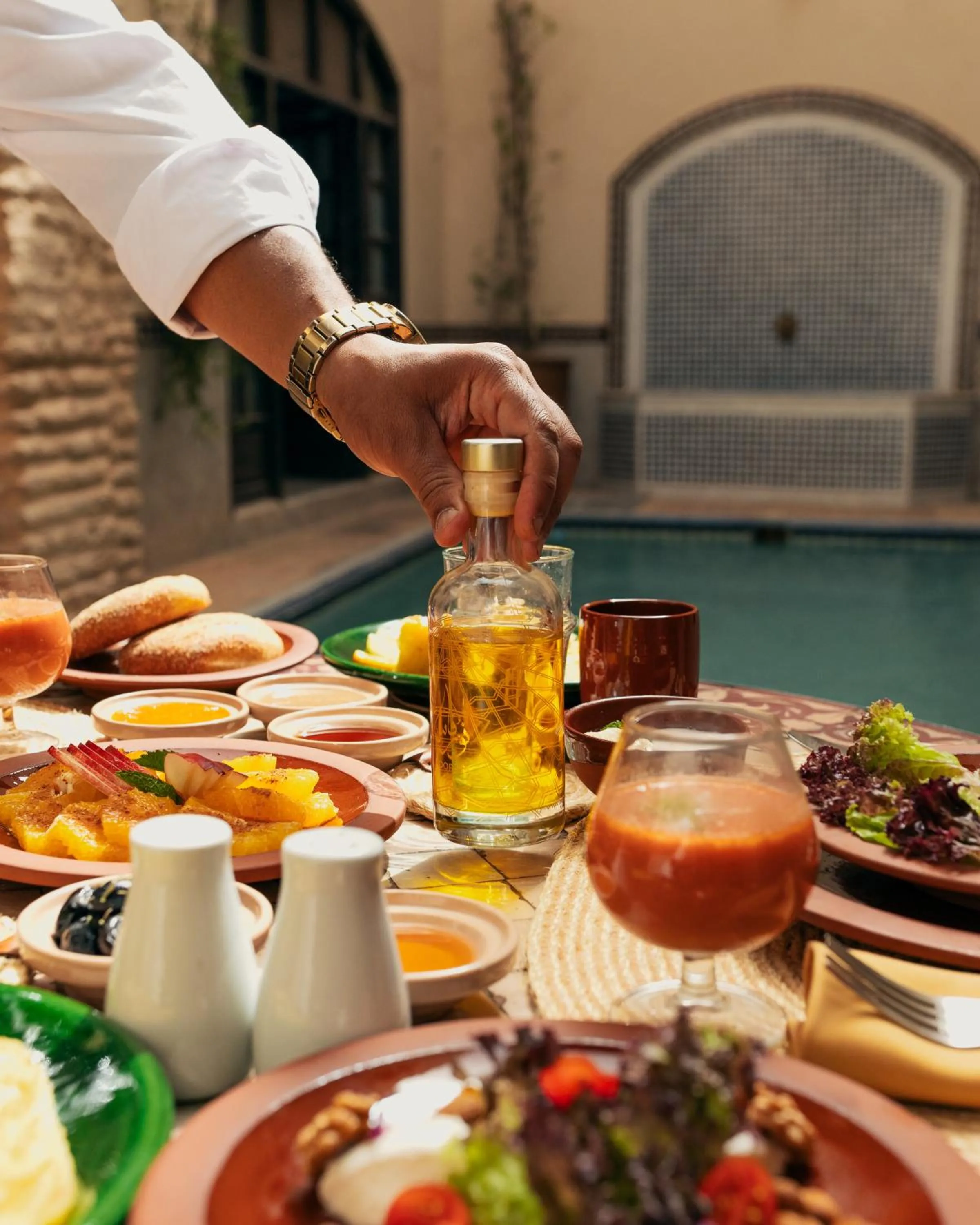 Breakfast in Marrakech Riads, Angsana Heritage Collection
