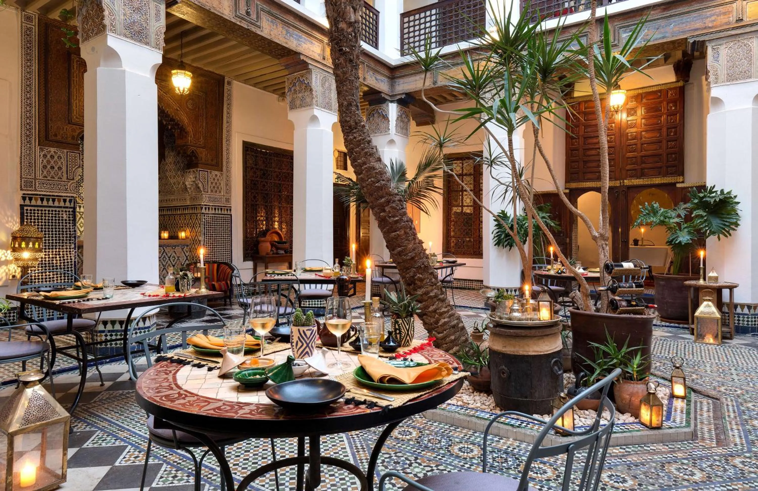 Restaurant/places to eat in Marrakech Riads, Angsana Heritage Collection