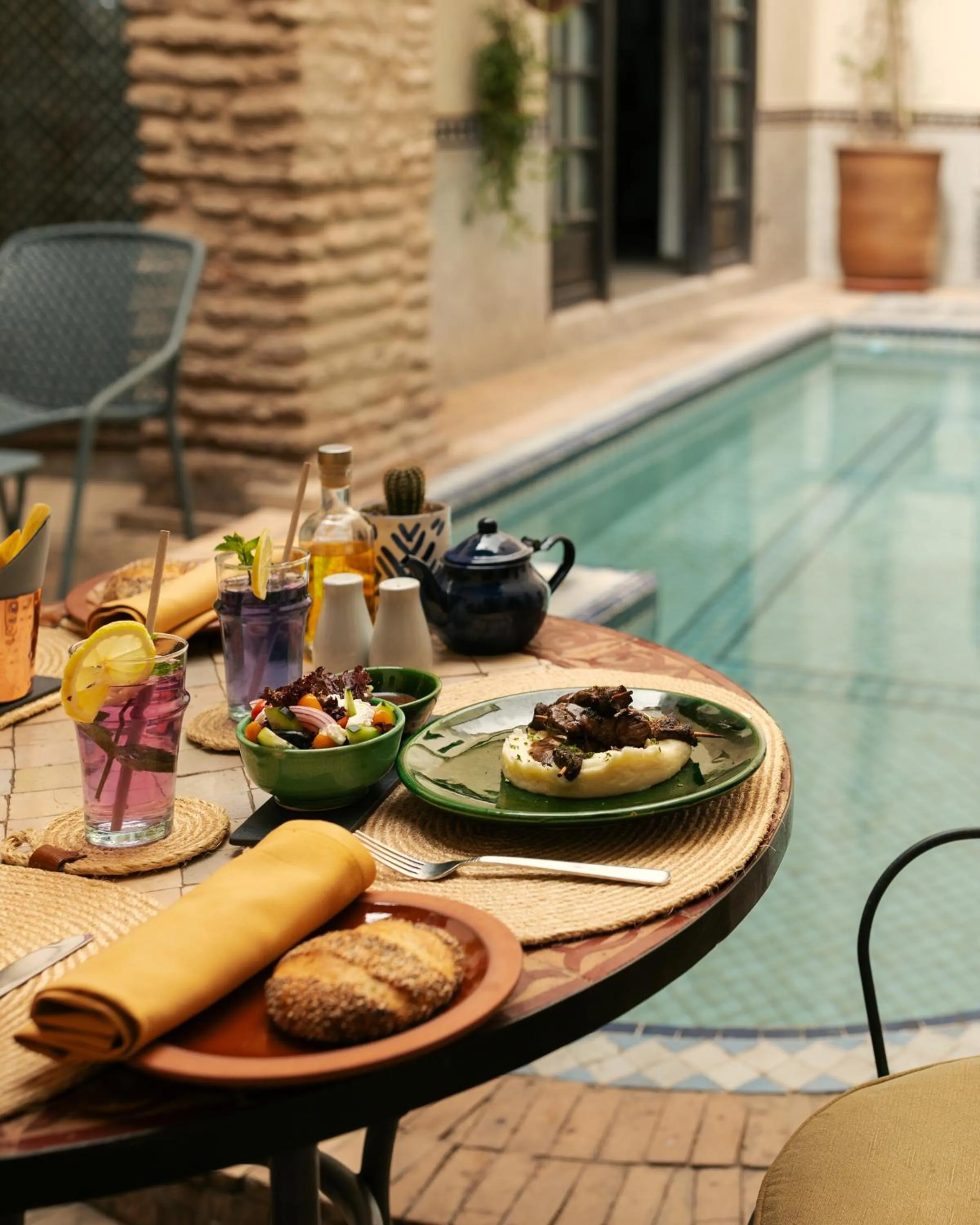 Decorative detail in Marrakech Riads, Angsana Heritage Collection