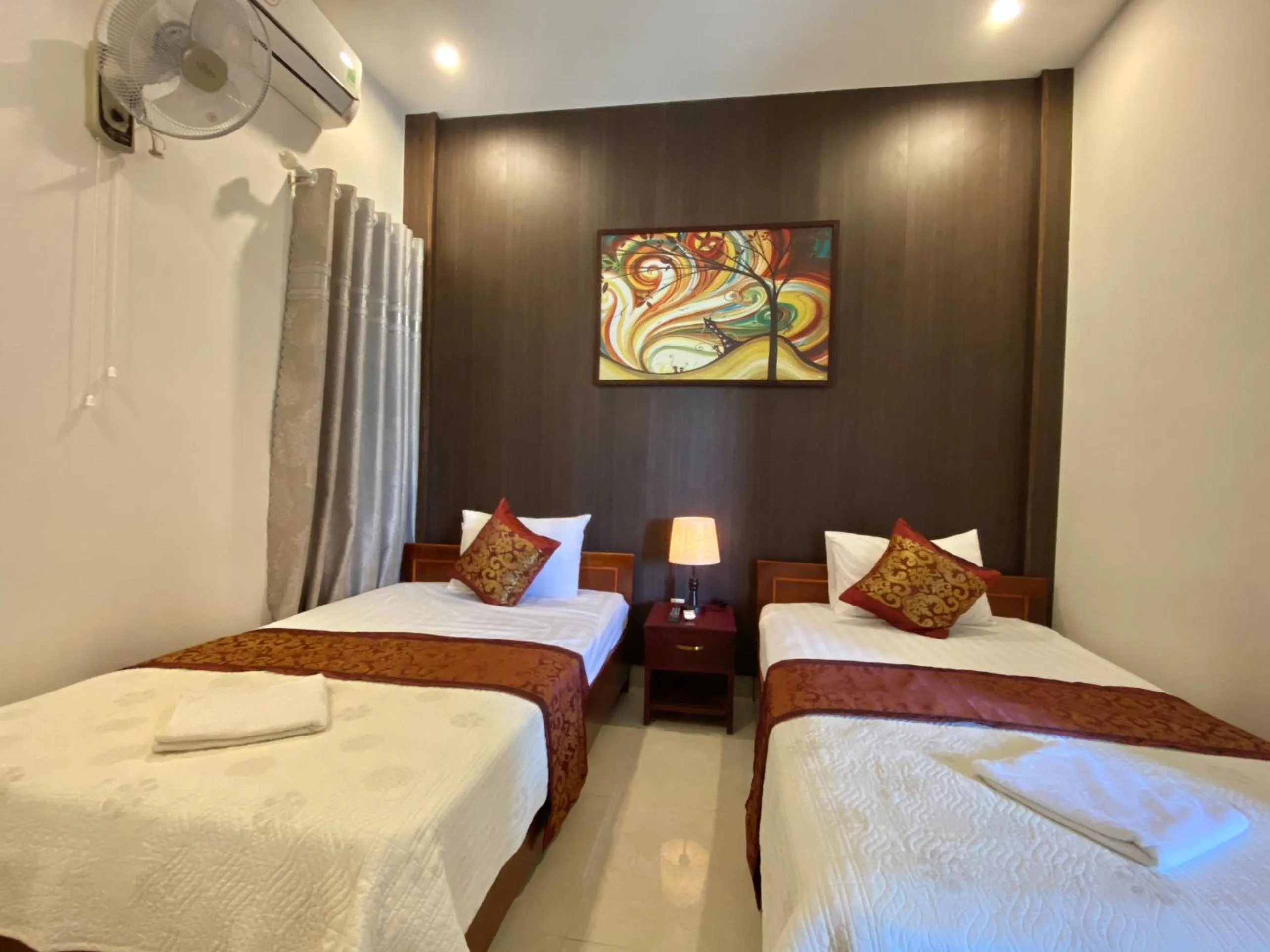 Bed in Hoàng Ngân Hotel Phú Yên