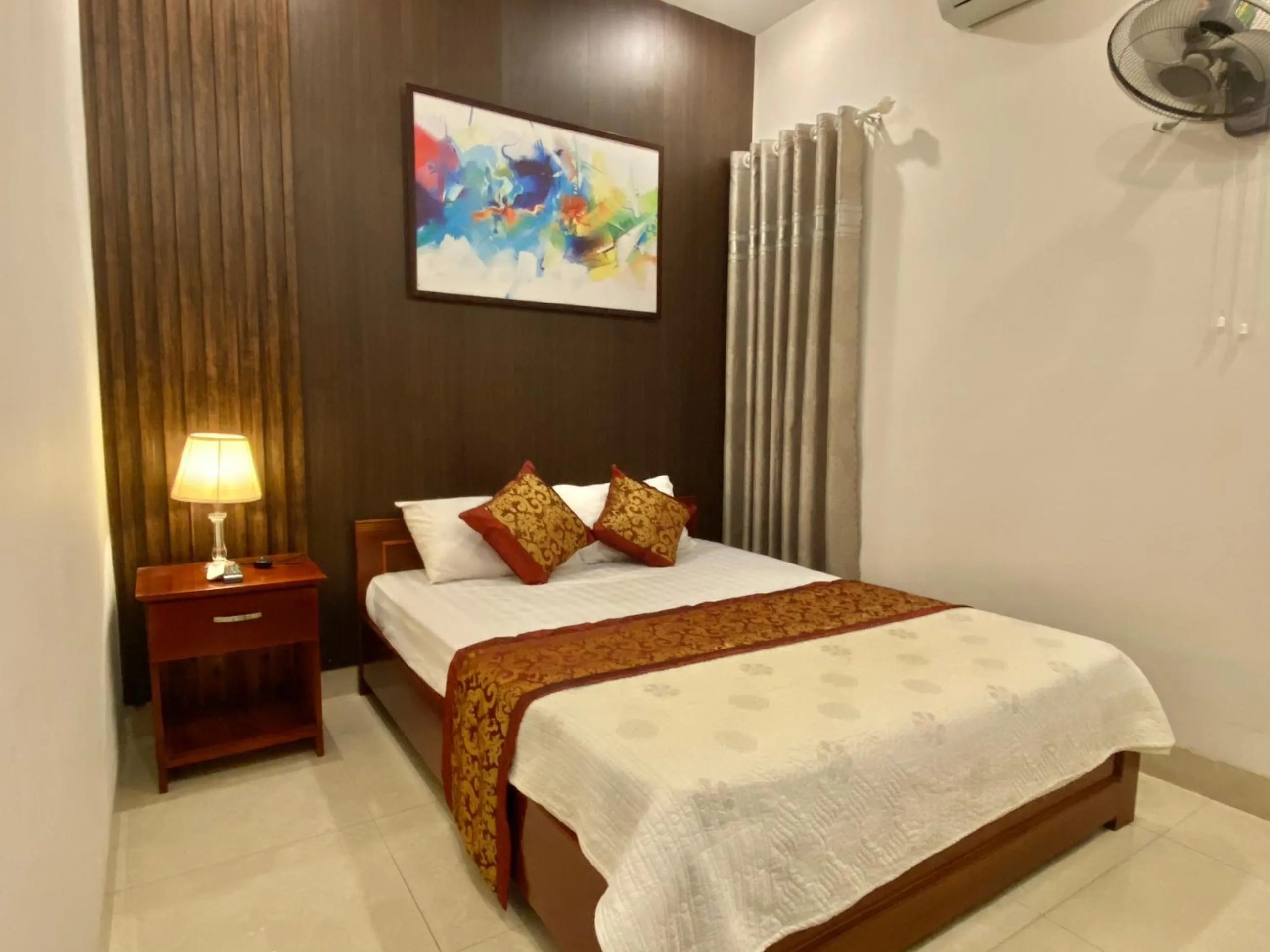 Bed in Hoàng Ngân Hotel Phú Yên