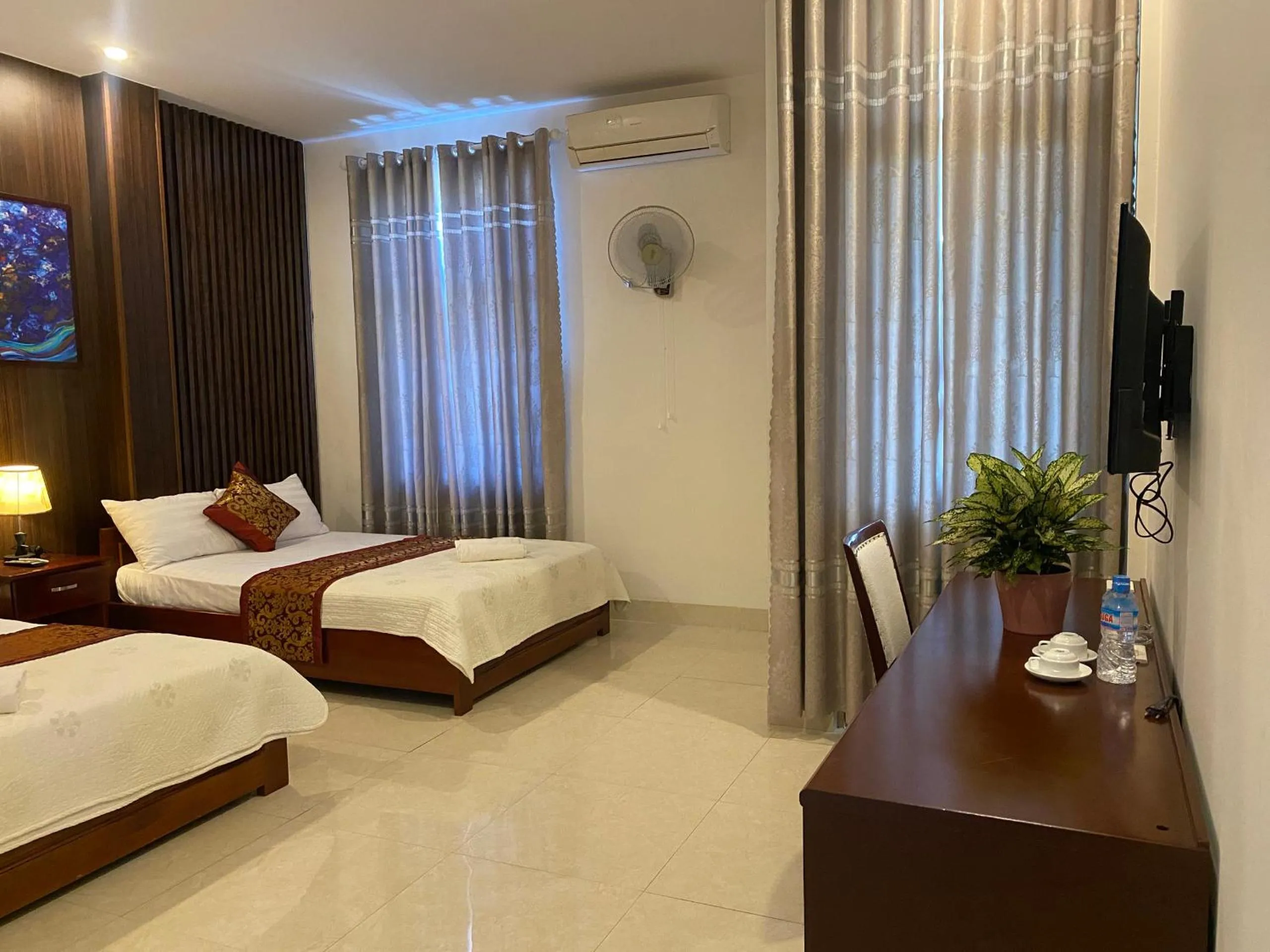 Bed in Hoàng Ngân Hotel Phú Yên