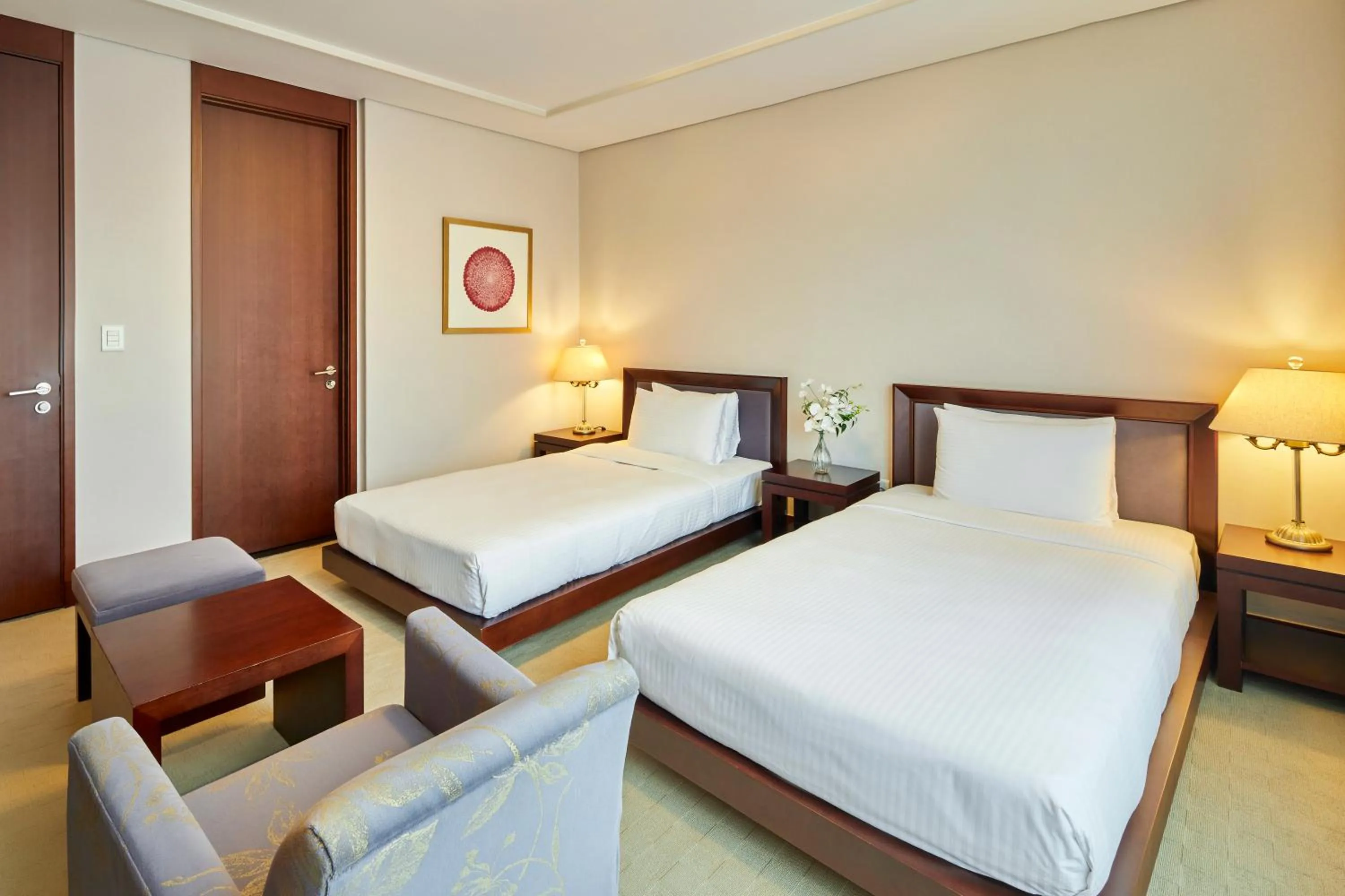 Bedroom, Bed in Somerset Palace Seoul