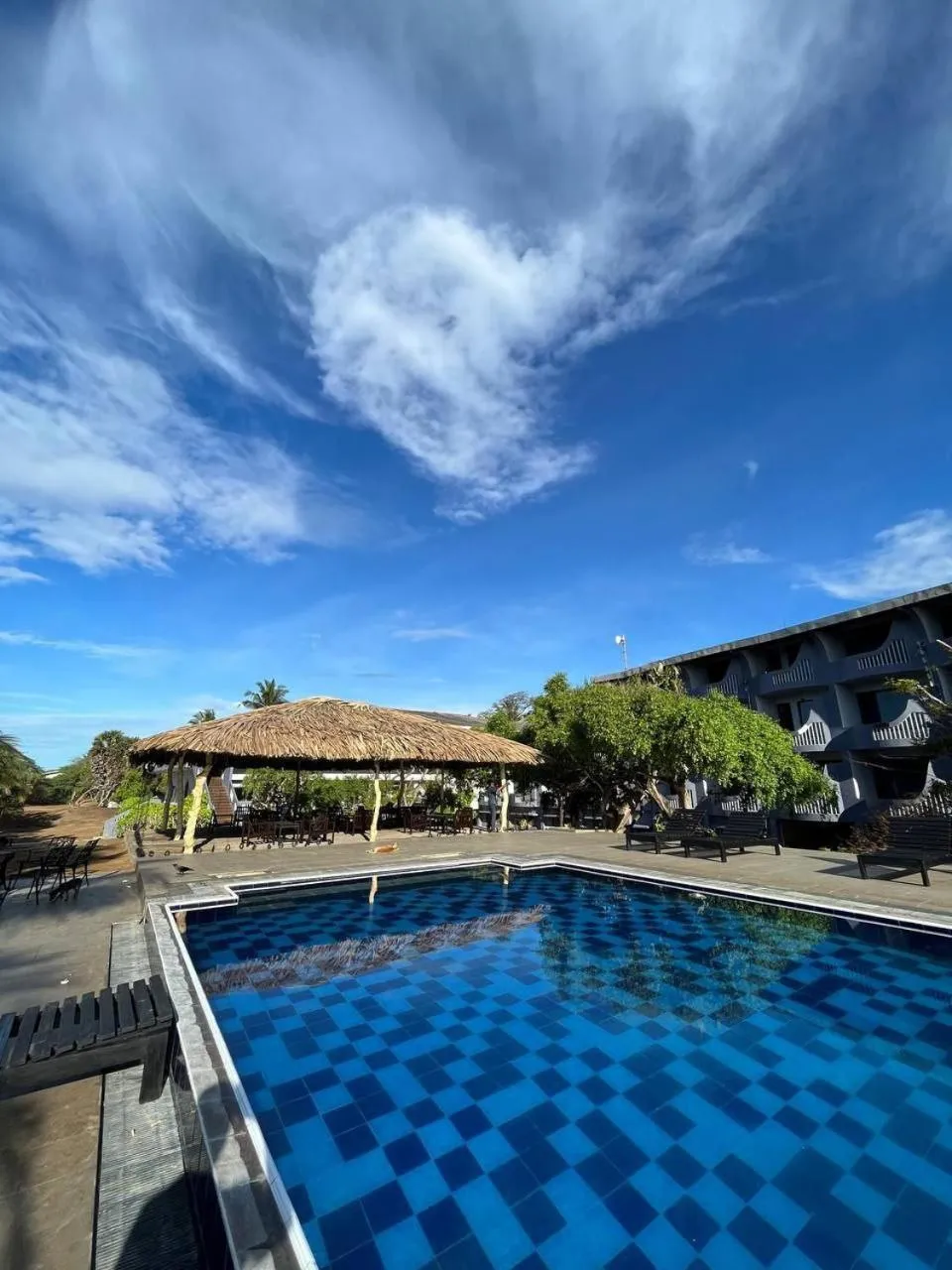 Swimming pool in Peacock Beach Resort and Spa