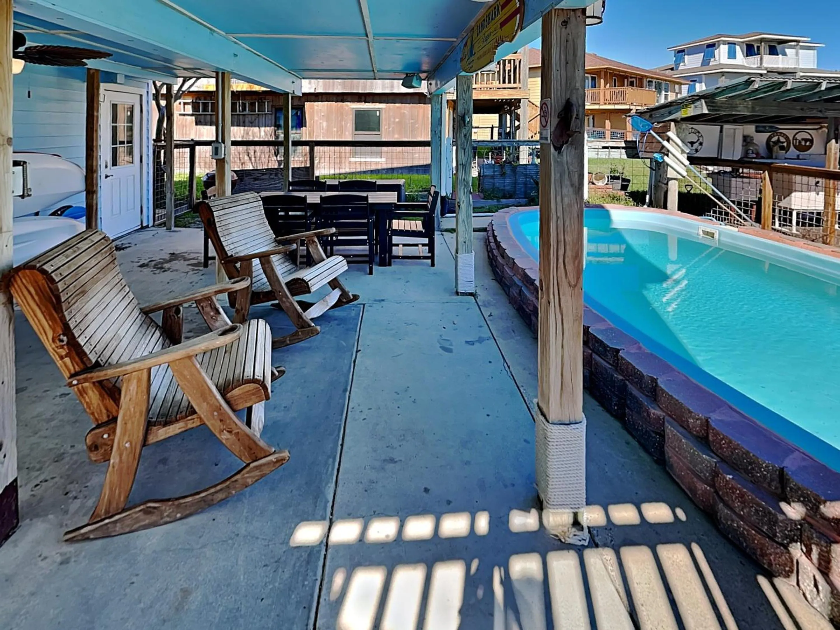 Patio in Hook, Wine & Sinker