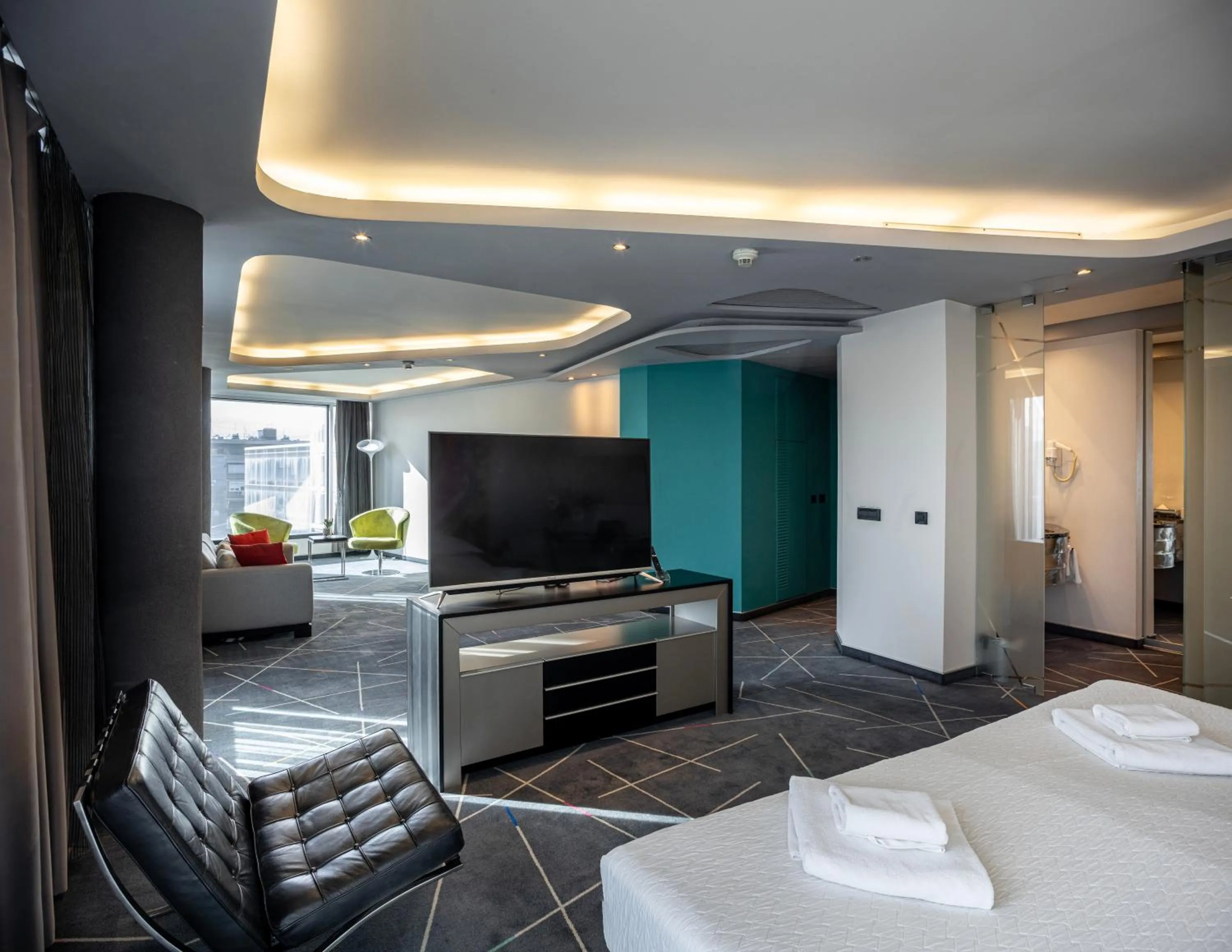 Bed in Nobel Zira Hotel