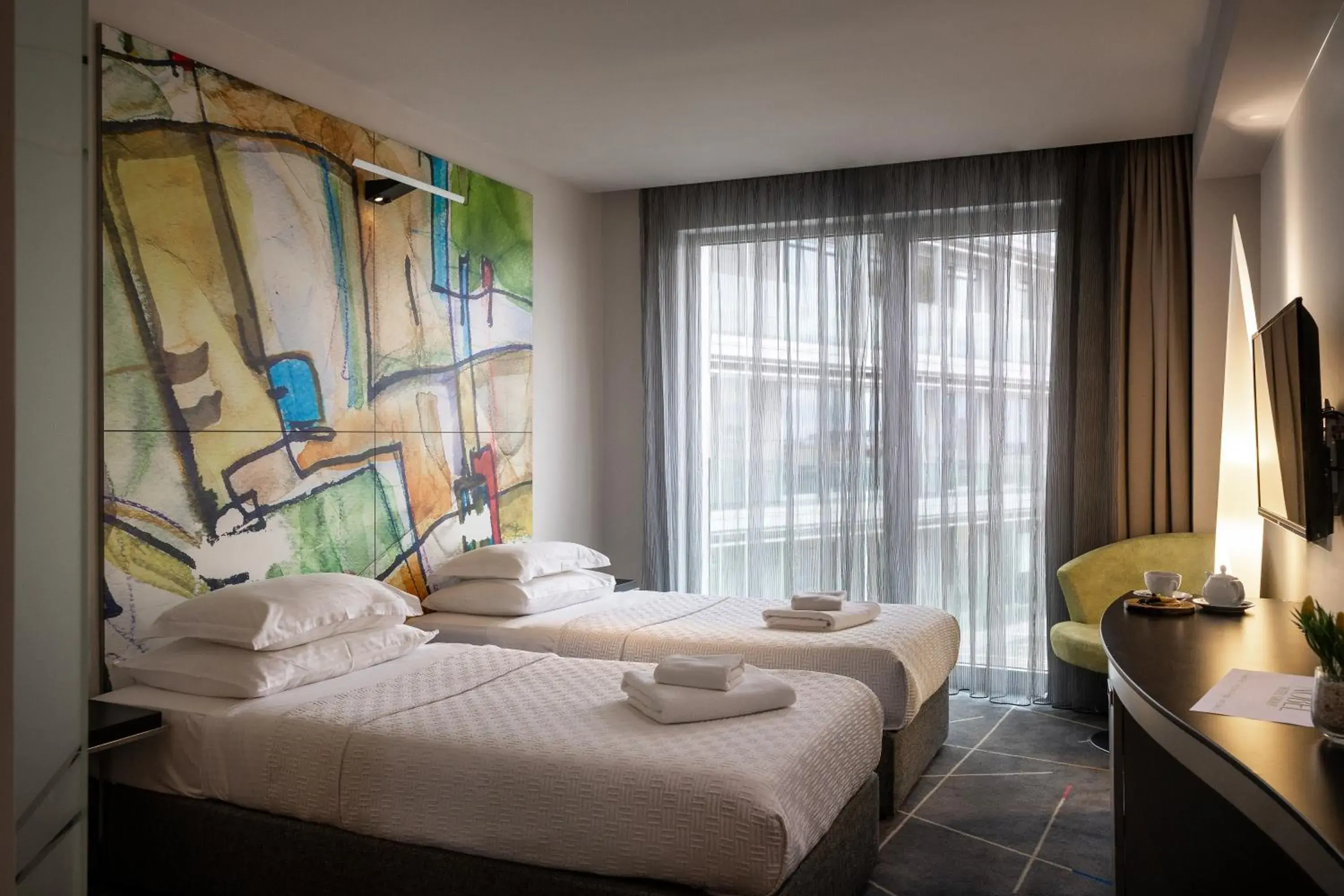 Standard Twin Room in Nobel Zira Hotel Standard Twin Room in Nobel Zira Hotel