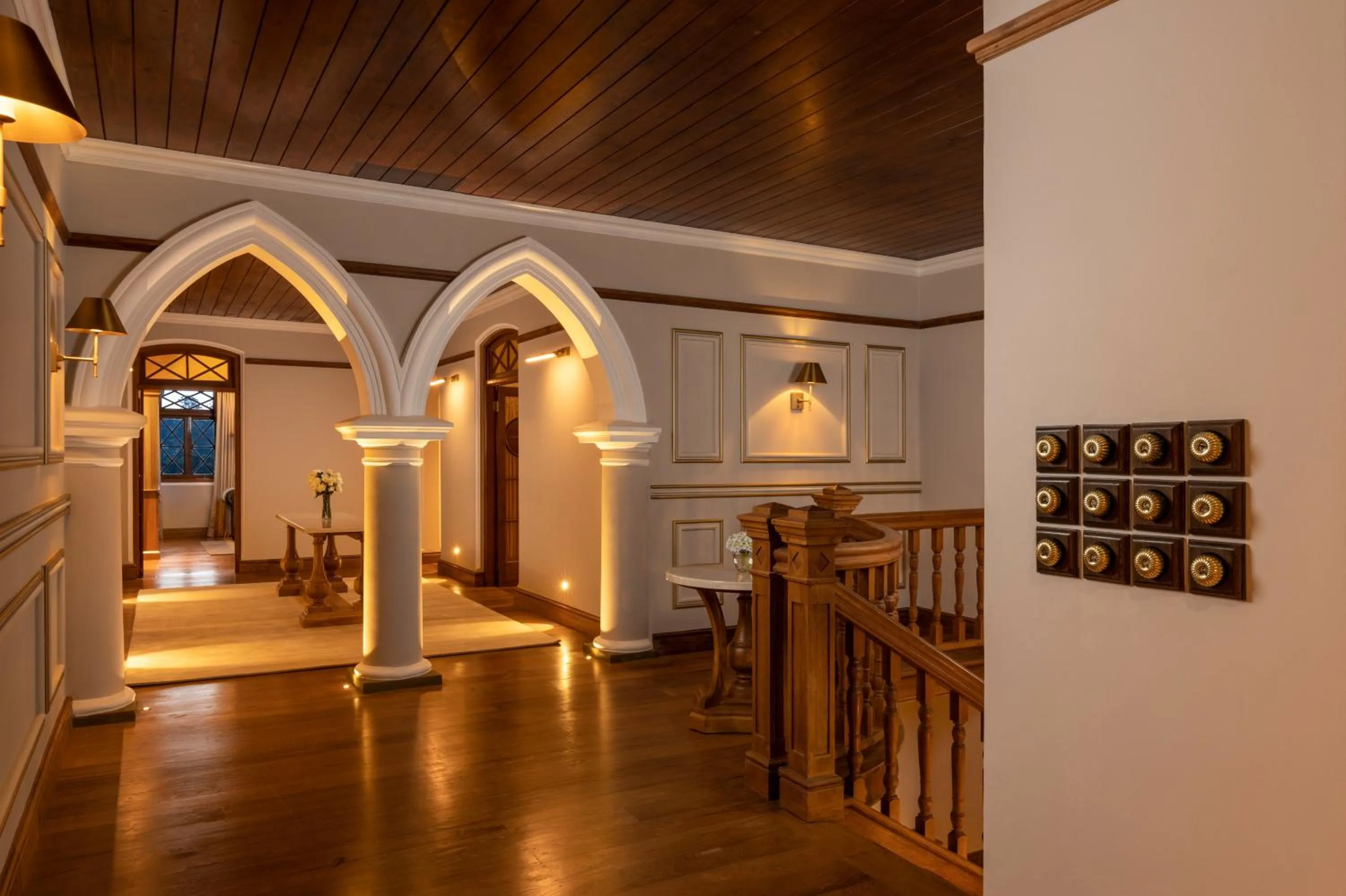 Living room in The Bellwood Manor