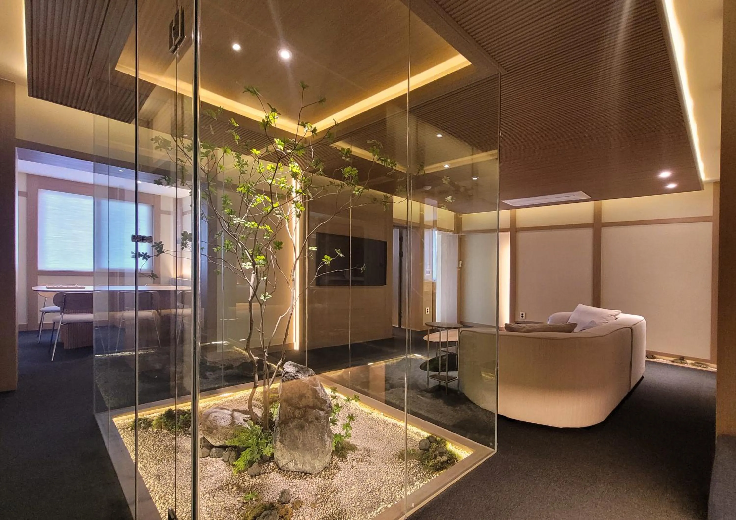 Living room in UH Suite Gyeongju