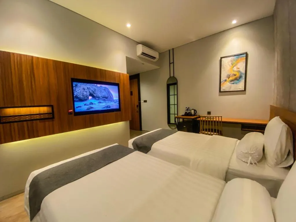 Bedroom, Bed in Nata Azana Hotel Solo