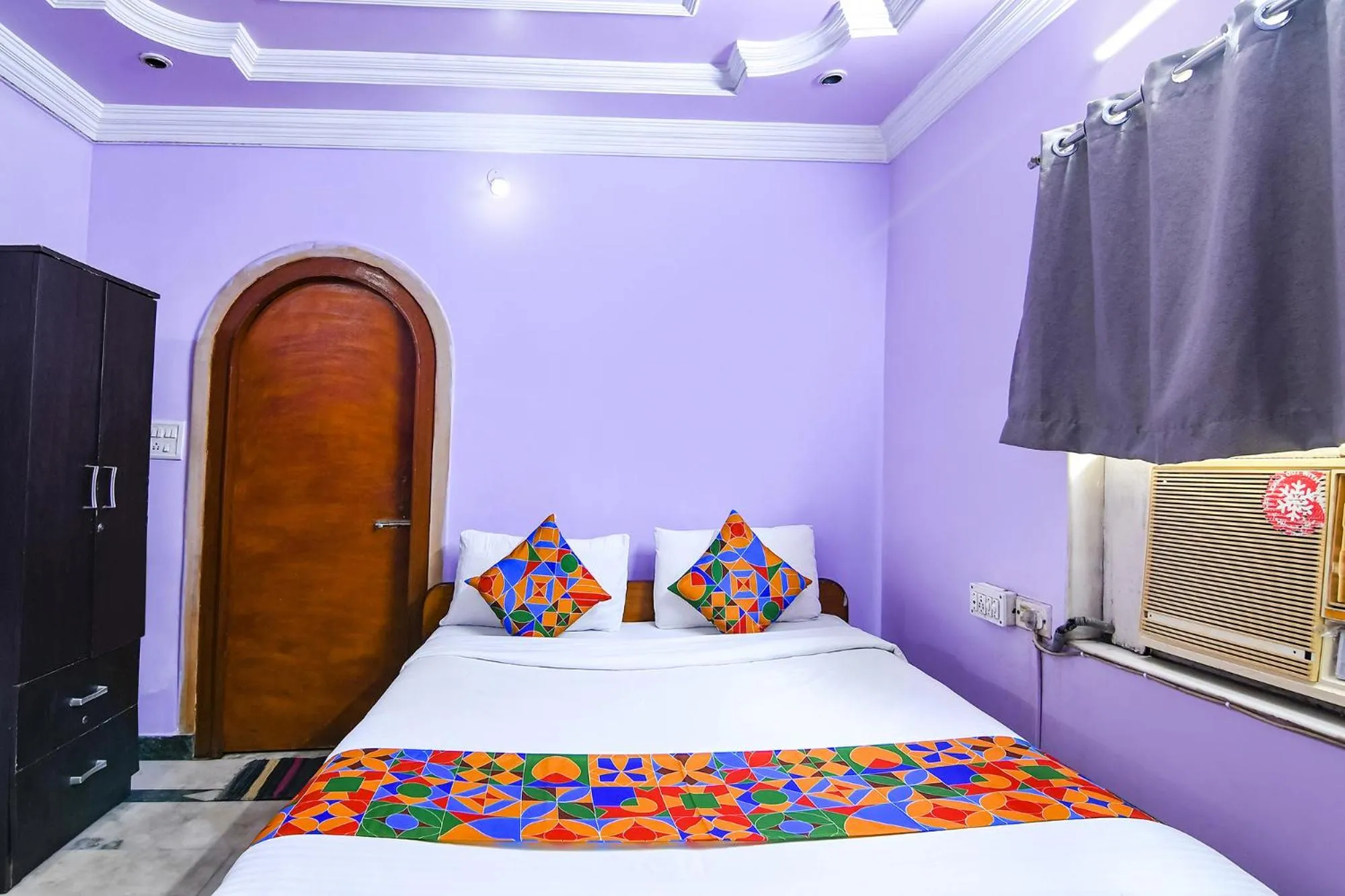 Bed in FabExpress Karunamoyee Regency