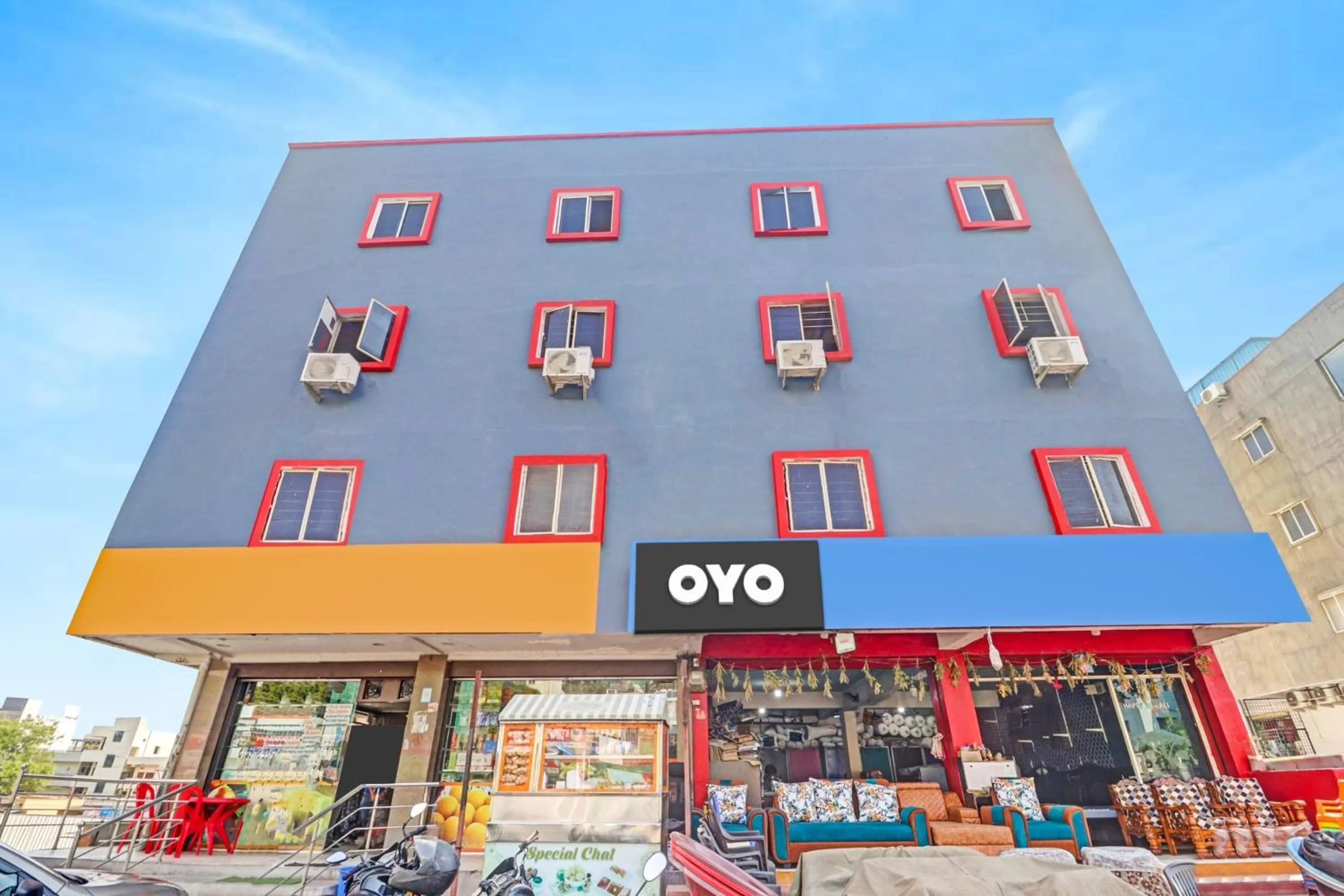 Facade/entrance in Hotel O R Square Bn Reddy