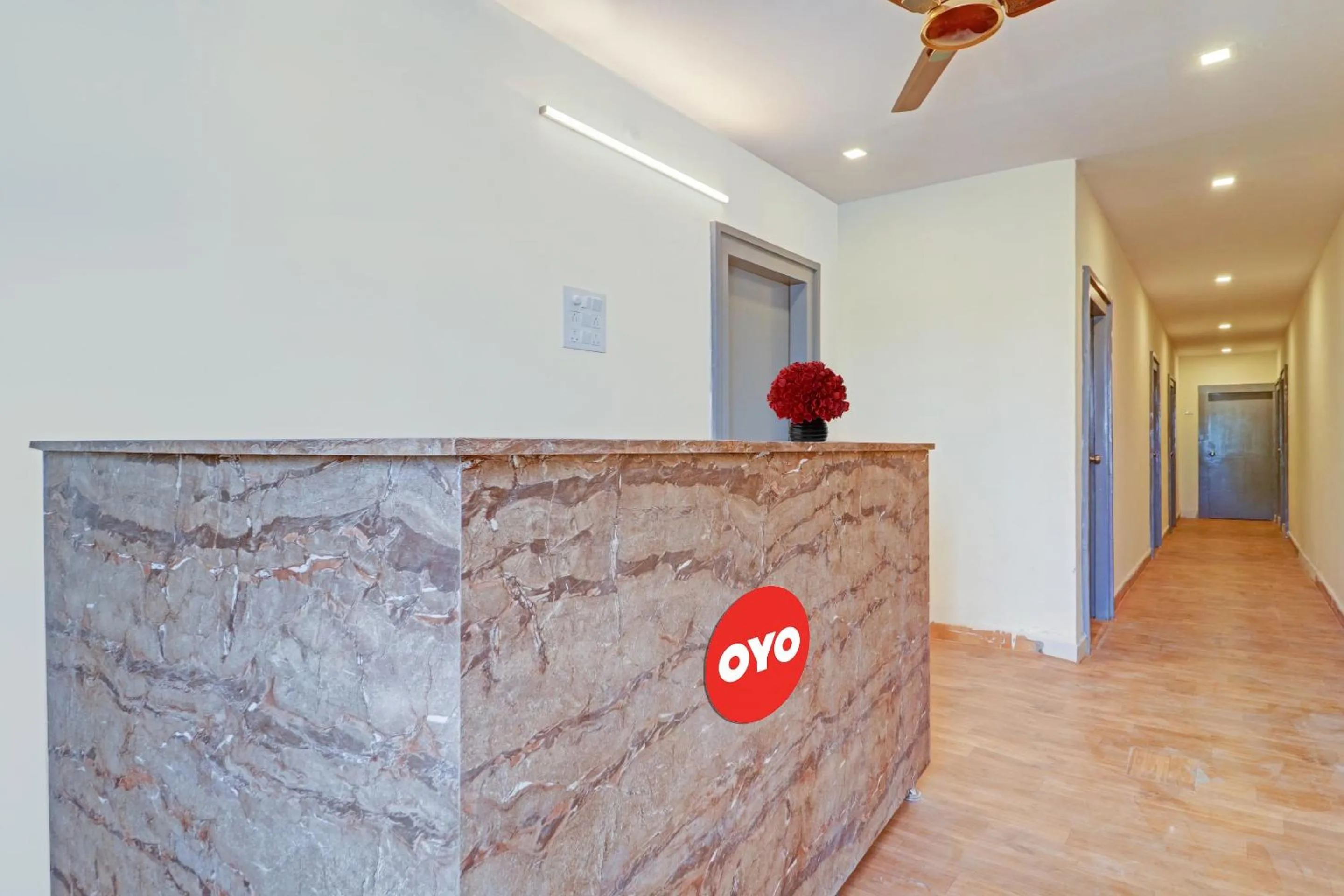 Lobby or reception in Hotel O R Square Bn Reddy