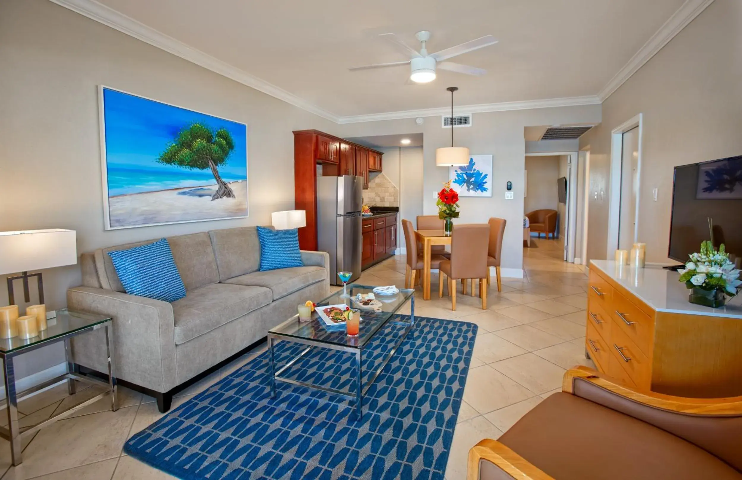 Living room in Divi Little Bay Beach Resort Living room in Divi Little Bay Beach Resort