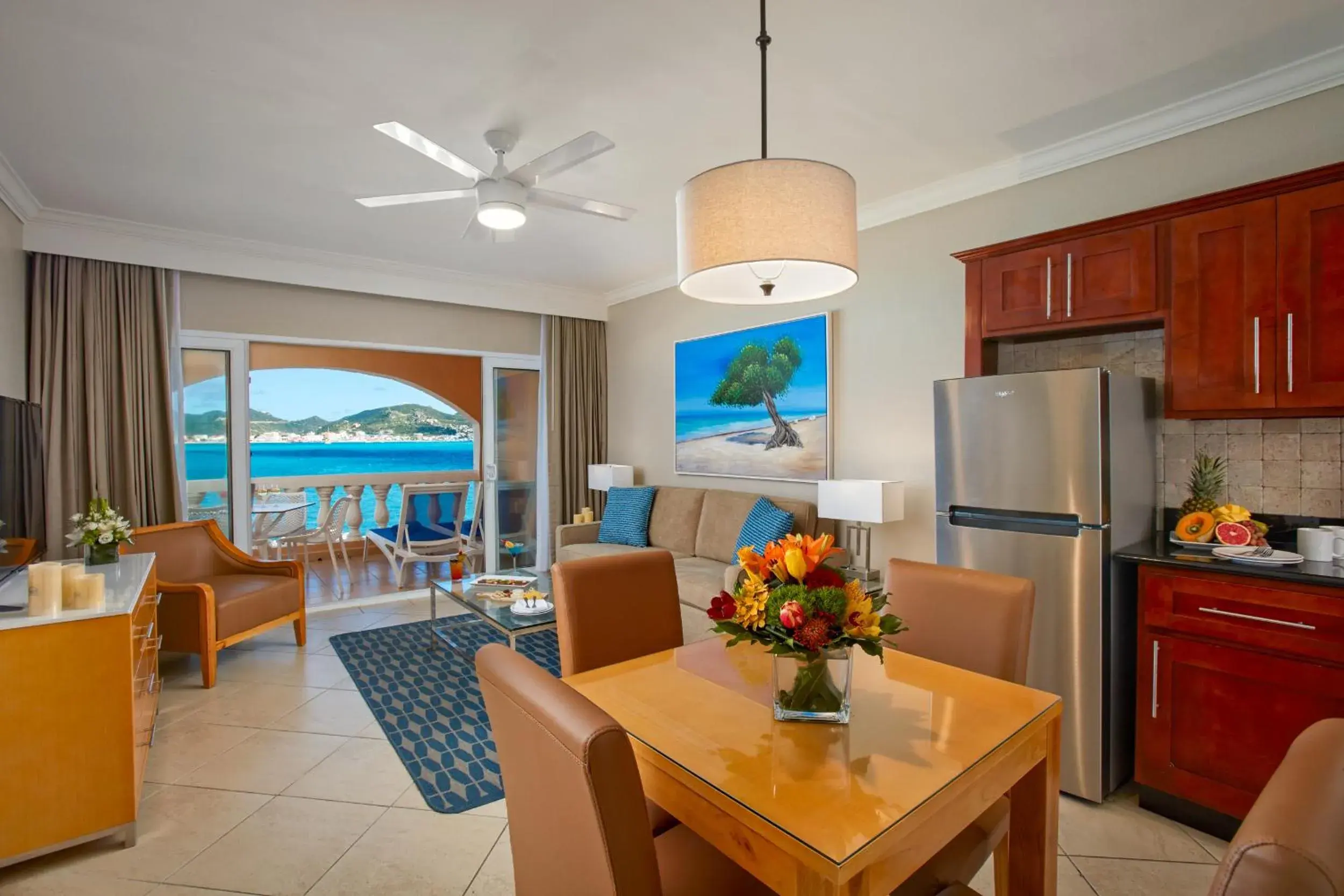 Sea view in Divi Little Bay Beach Resort Sea view in Divi Little Bay Beach Resort