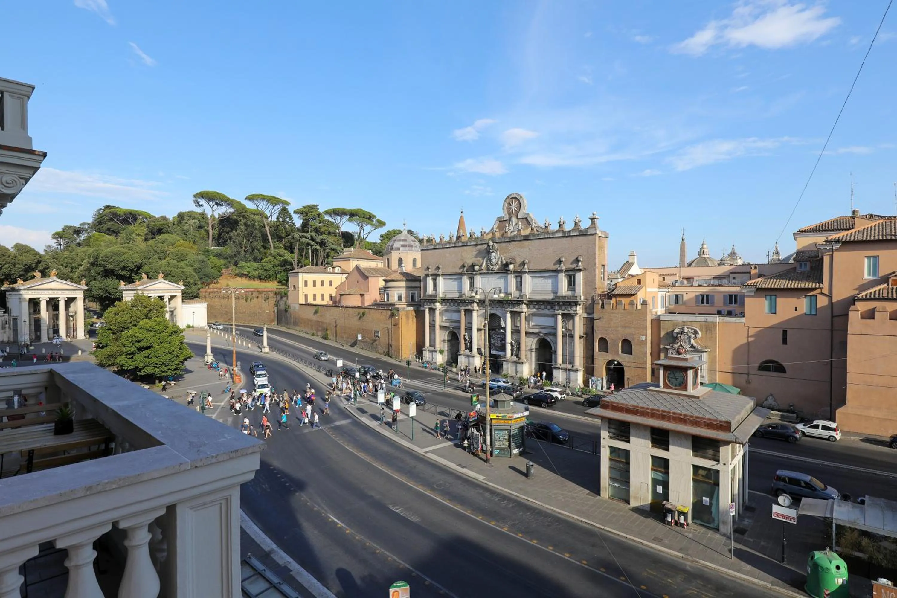 City view in Rome Plaza Suites, Luxury Collection