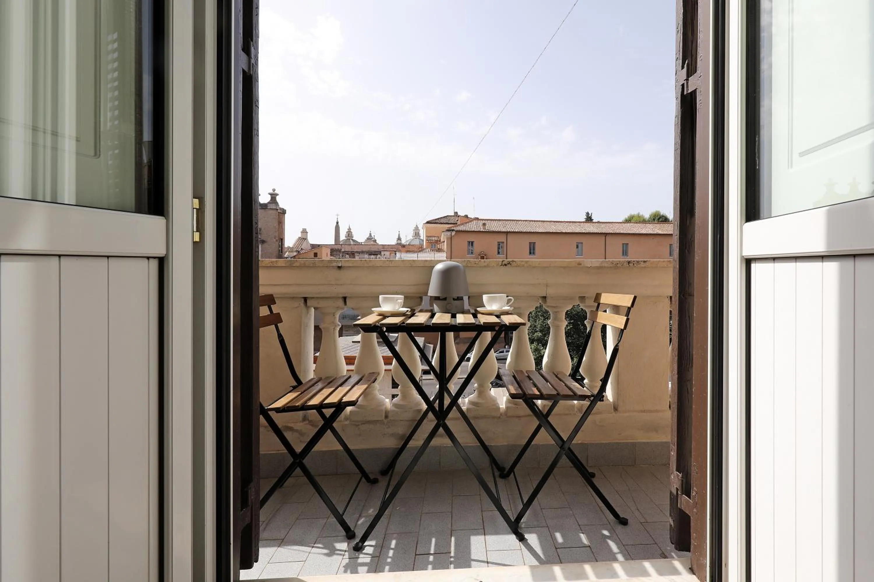 City view in Rome Plaza Suites, Luxury Collection