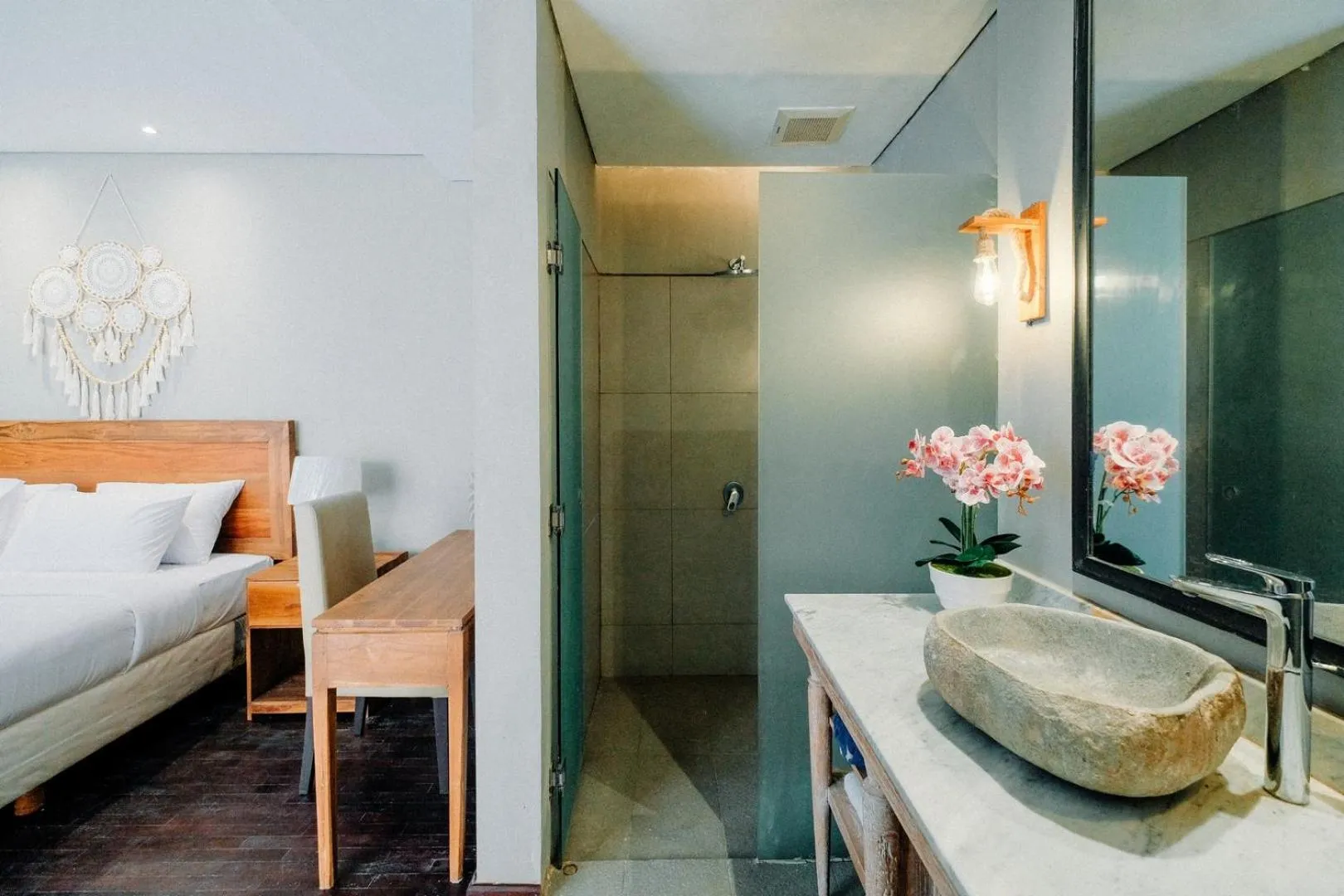 Bedroom, Bed in The Lavana Estasia Villa Nusa Dua - 2 Bedroom Villa