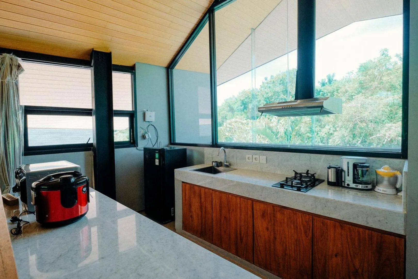 Kitchen or kitchenette in The Lavana Estasia Villa Nusa Dua - 2 Bedroom Villa