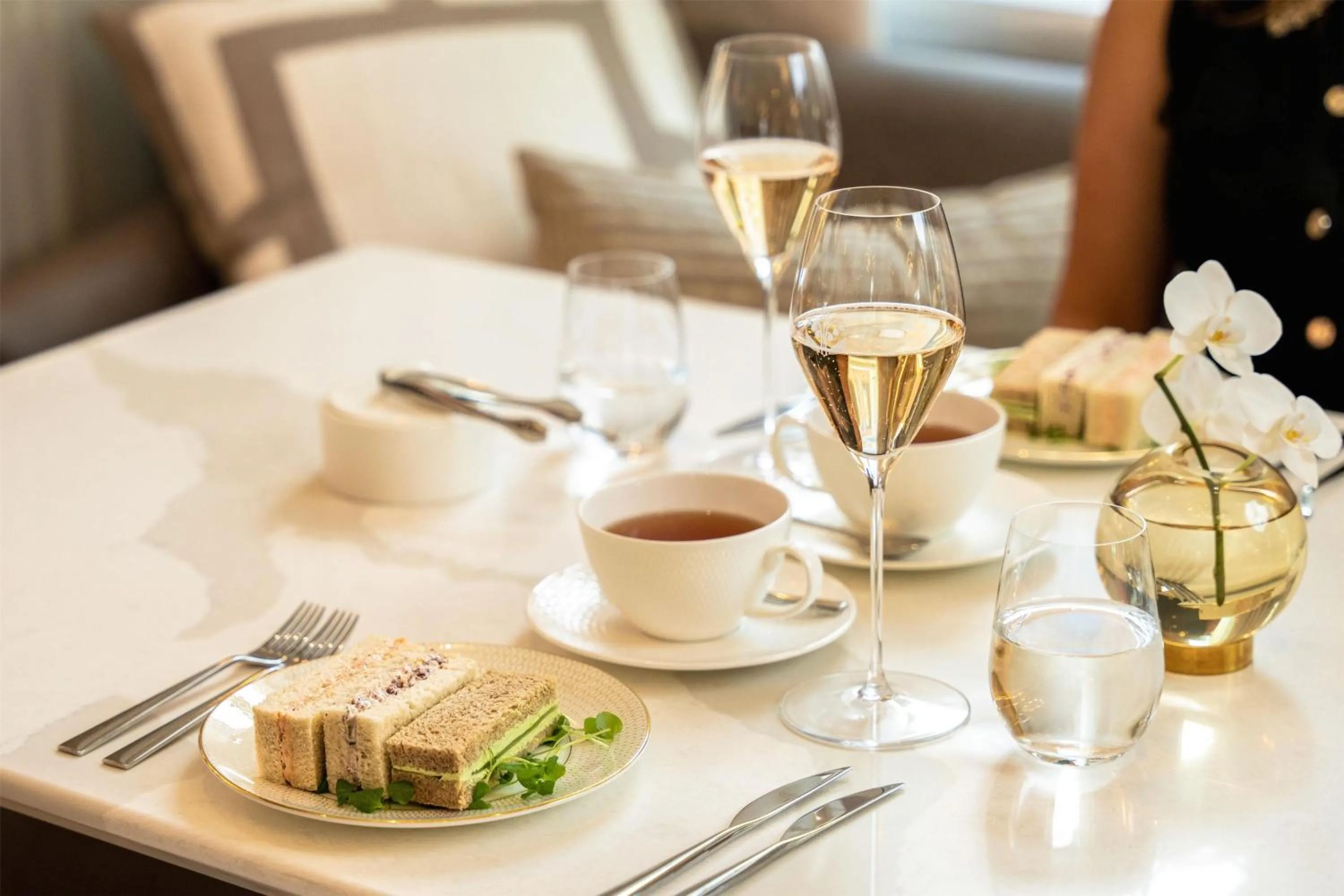 Dining area in Waldorf Astoria Helsinki