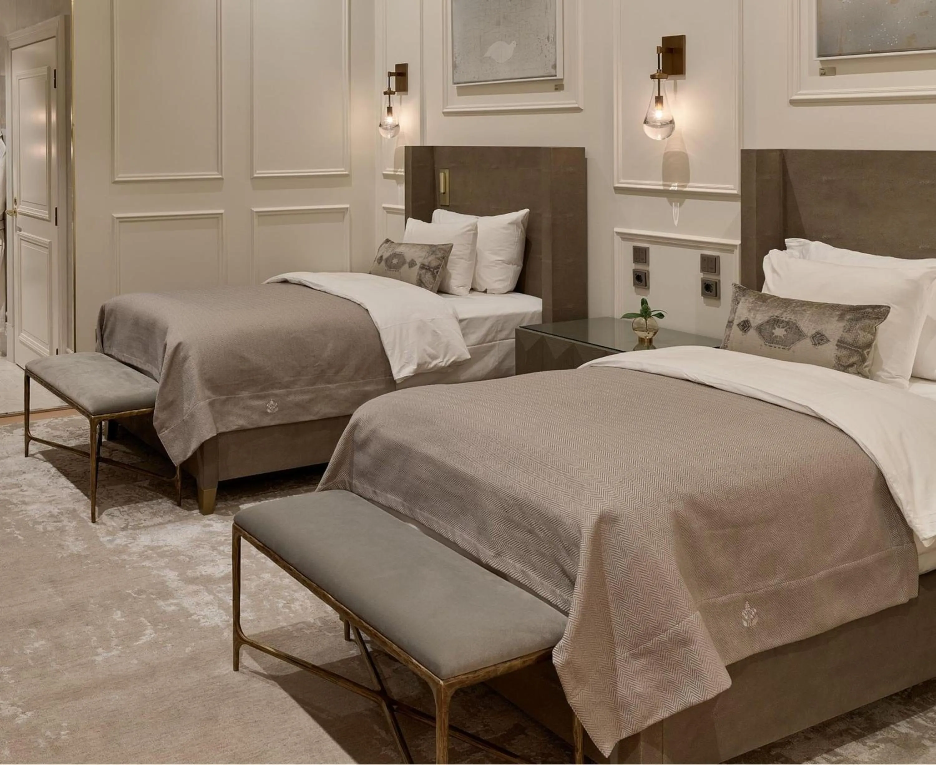 Bed in Waldorf Astoria Helsinki