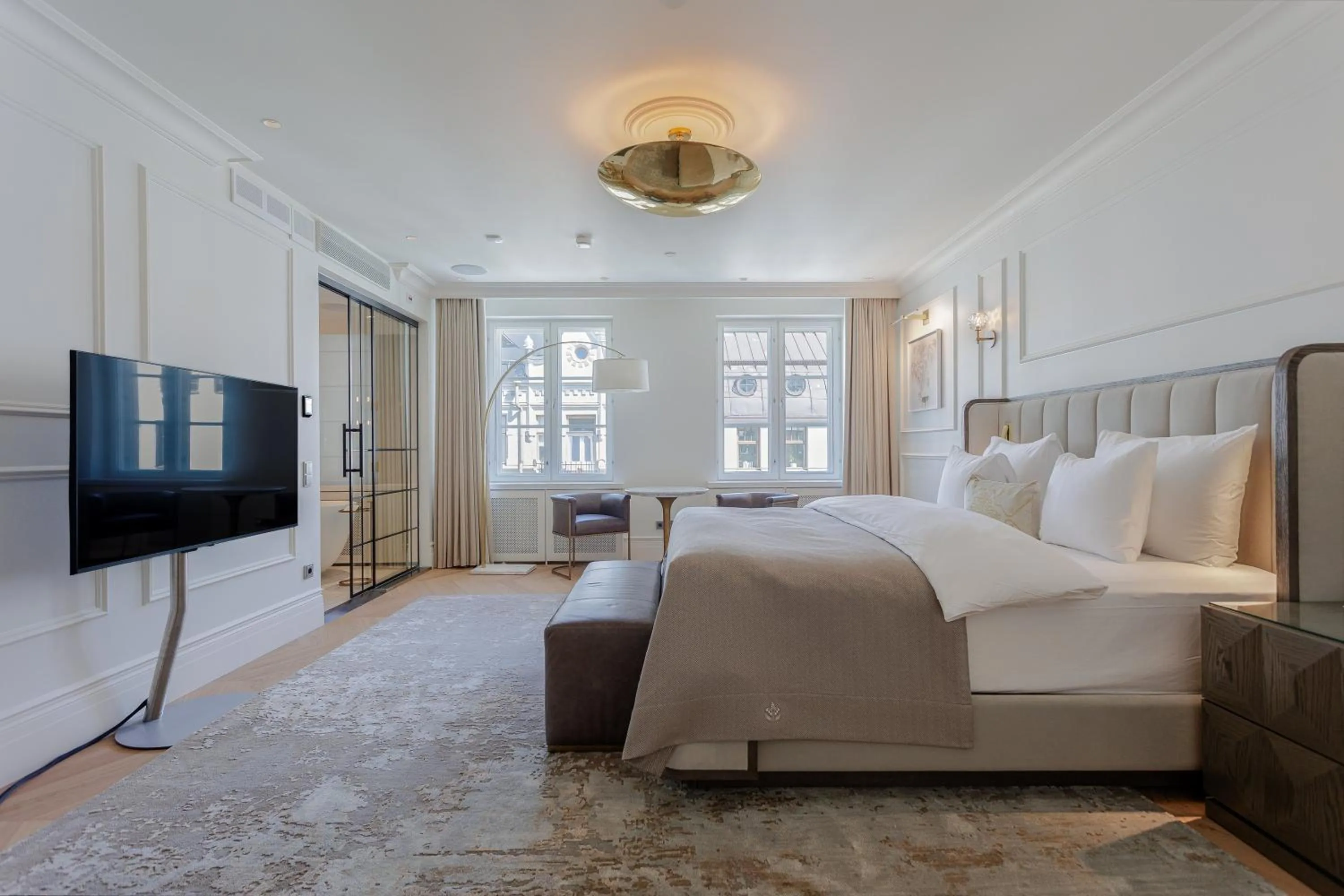 Bed in Waldorf Astoria Helsinki