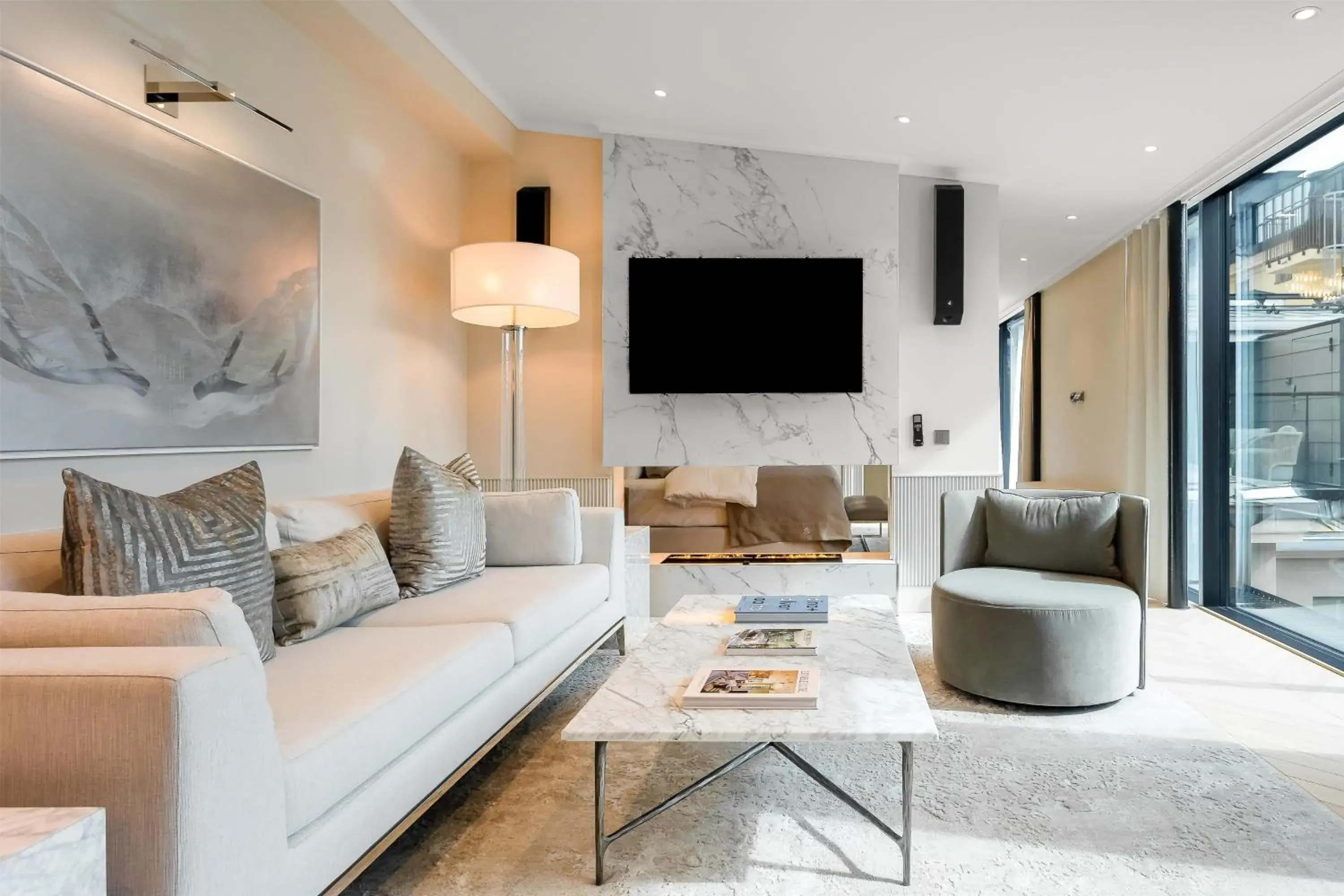 Living room in The Hotel Maria Helsinki Living room in The Hotel Maria Helsinki