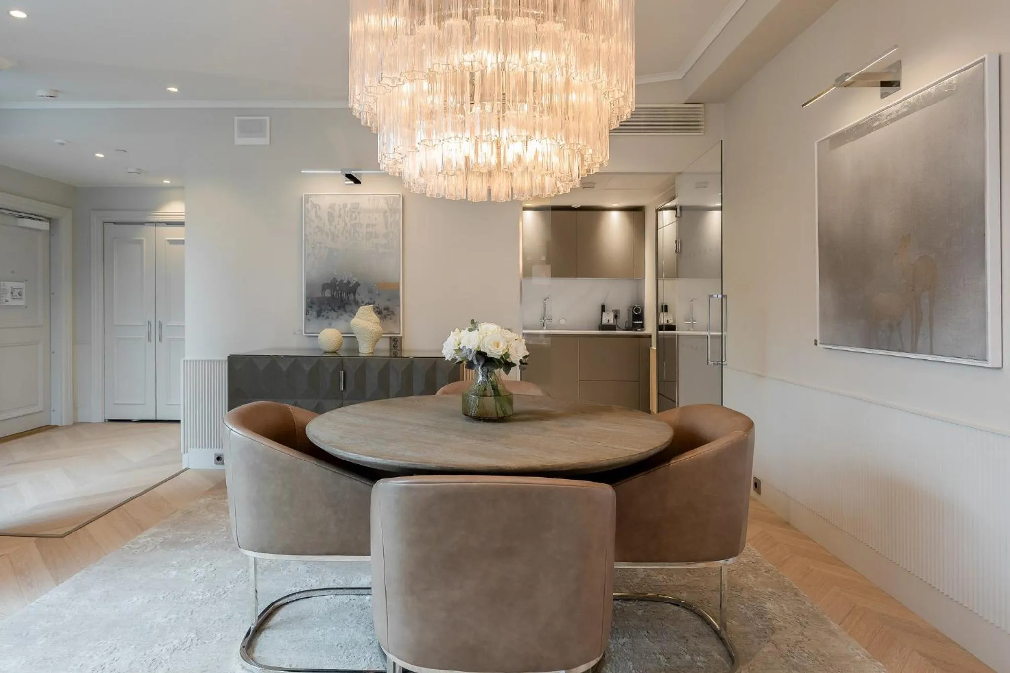 Seating area in Waldorf Astoria Helsinki